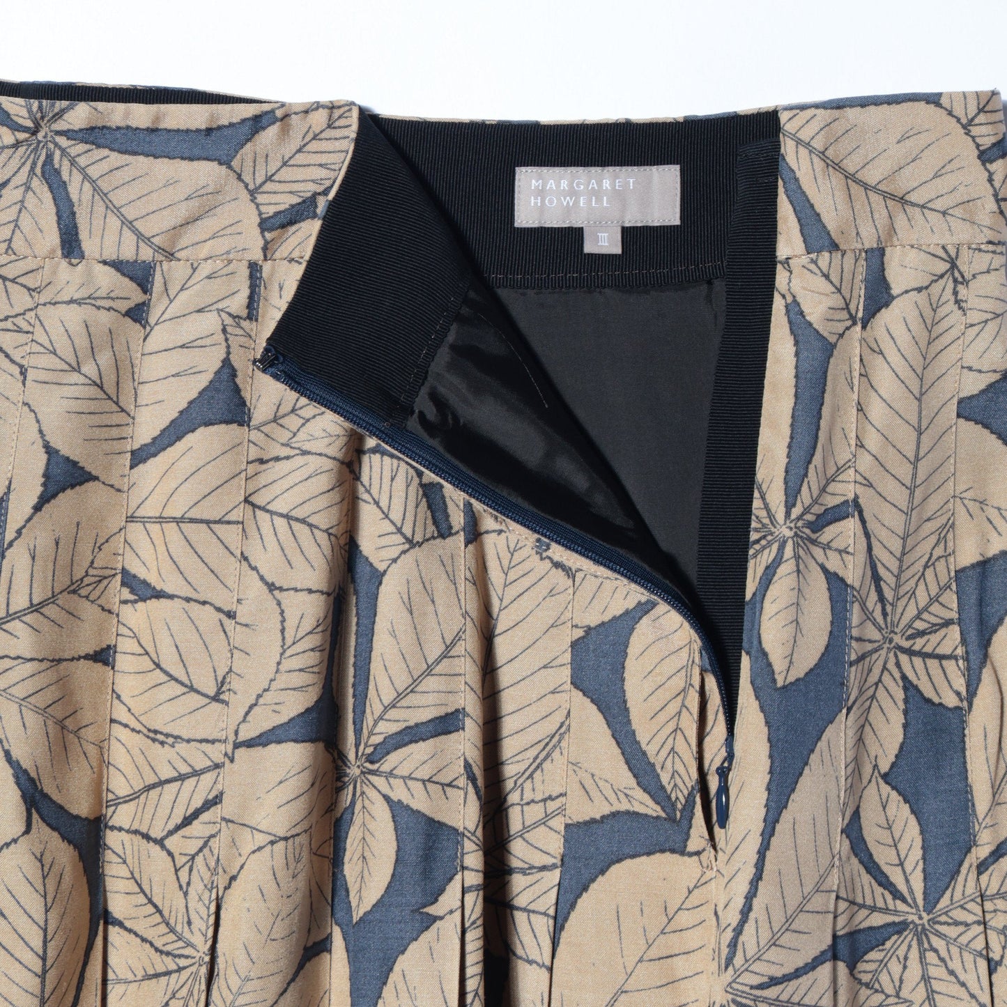 HORSE CHESTNUT SILK SKIRT