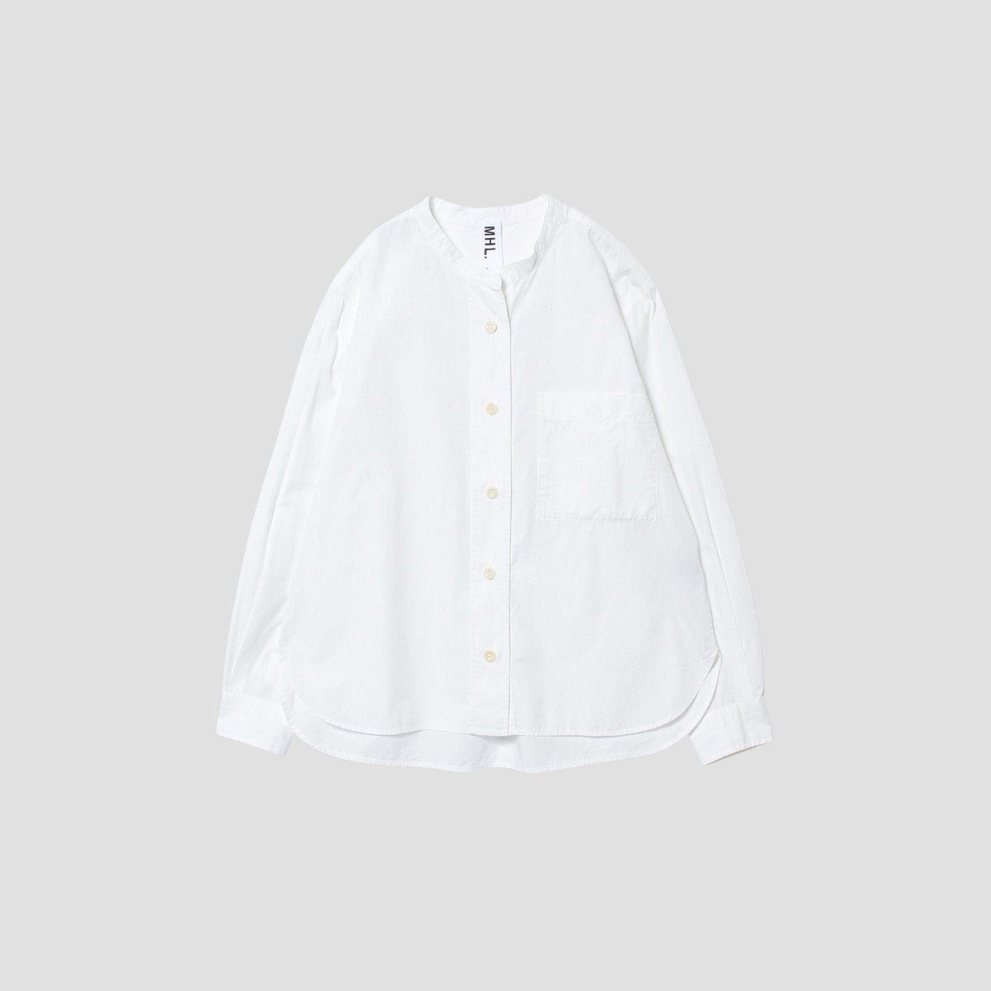 GARMENT DYE BASIC POPLIN SHIRT