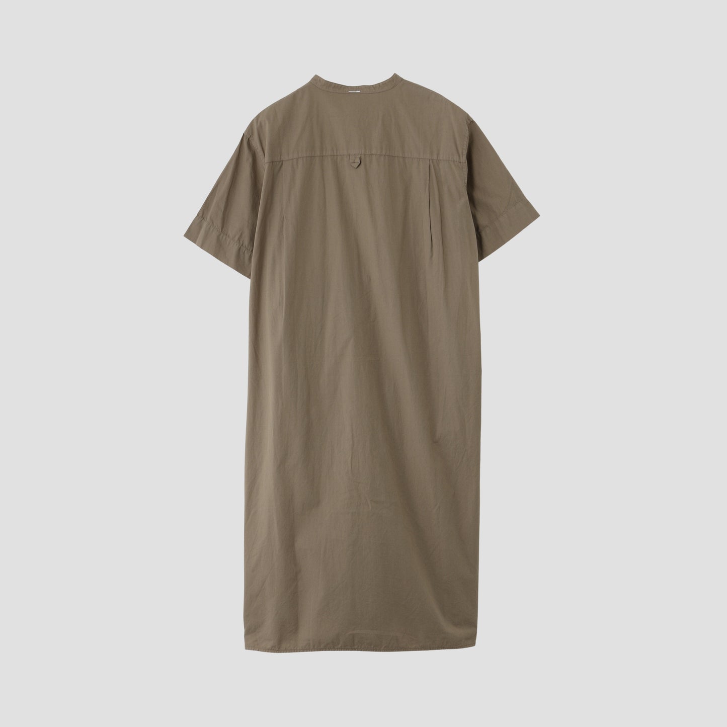 GARMENT DYE BASIC POPLIN DRESS