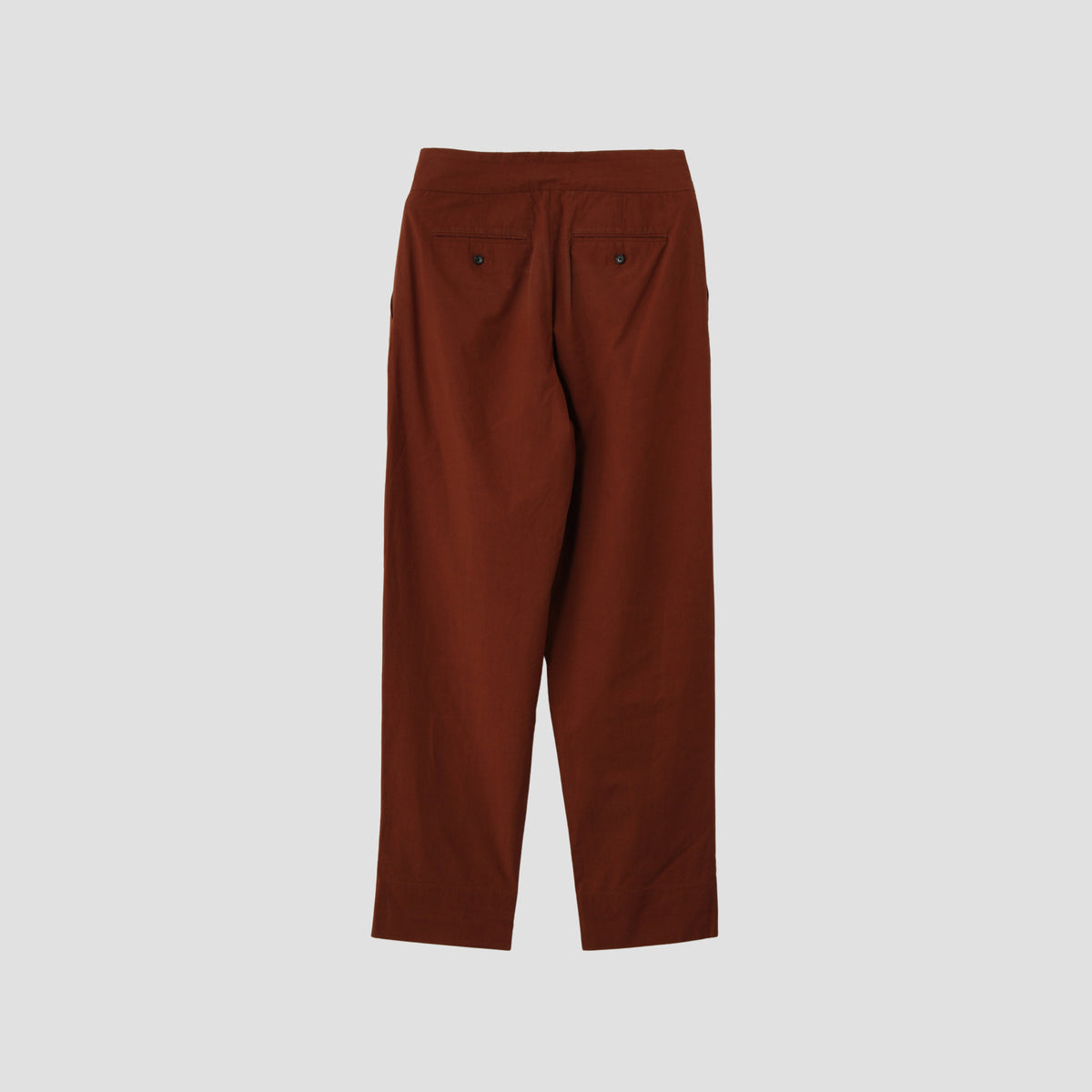 PLAIN COTTON SILK TROUSERS