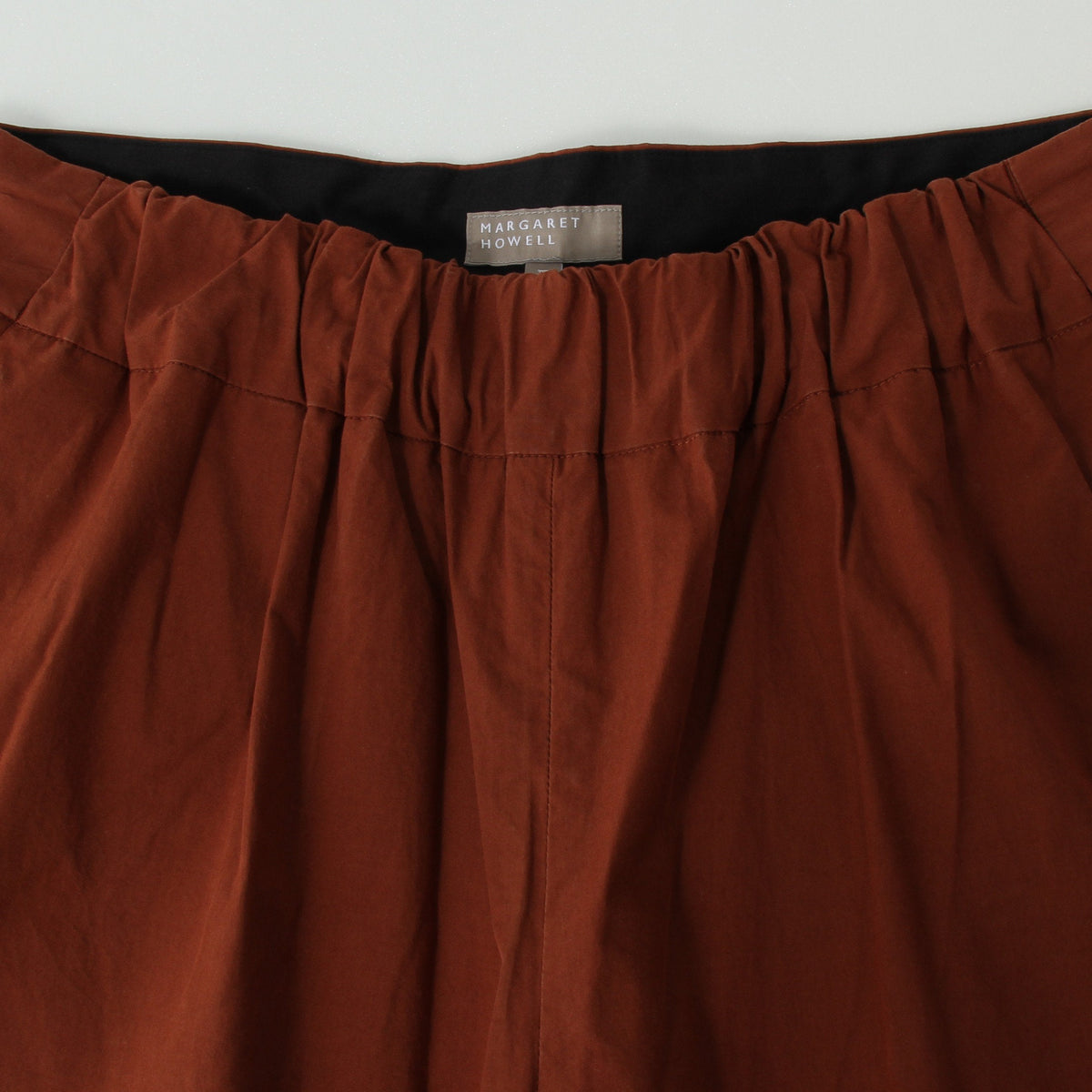 PLAIN COTTON SILK TROUSERS