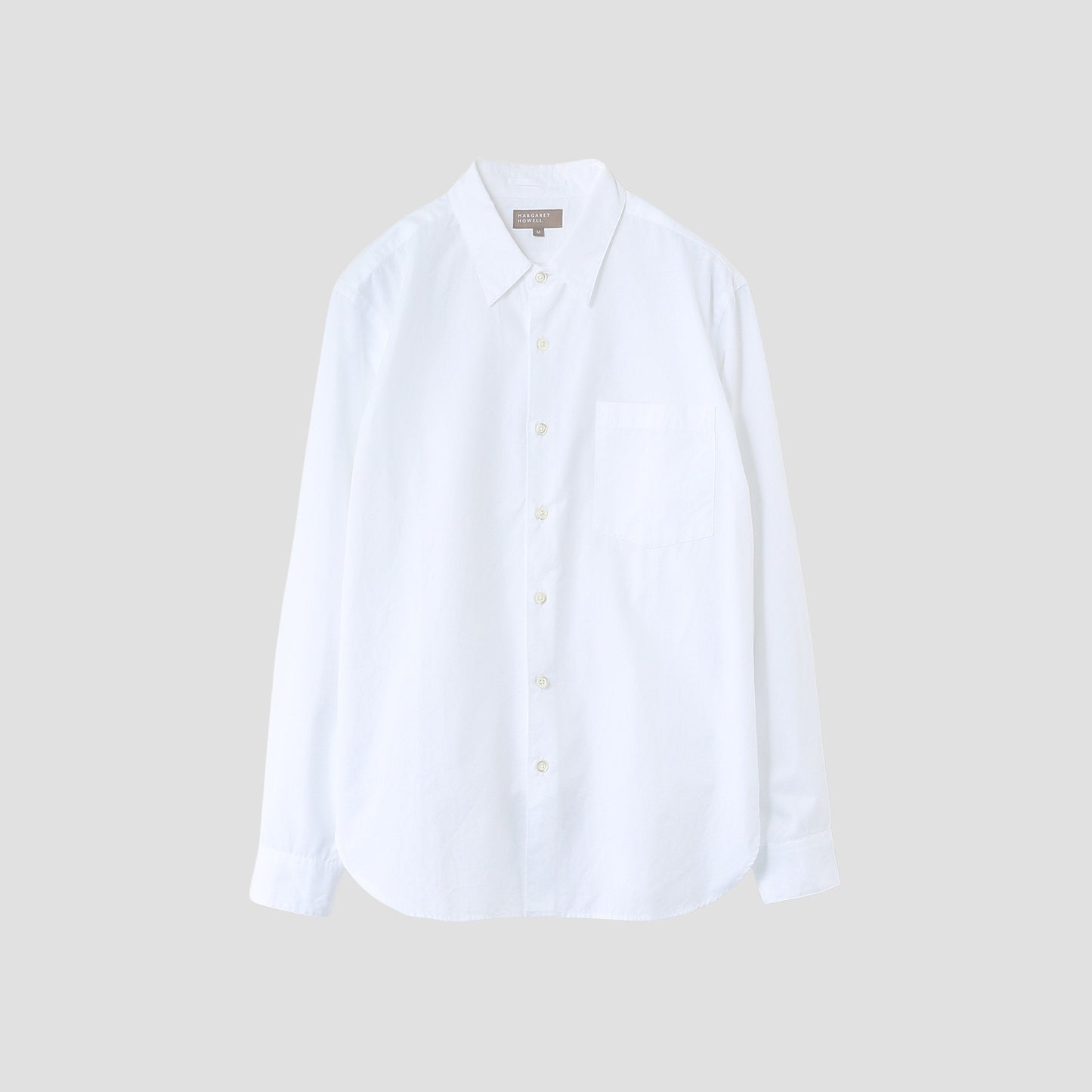 PLAIN COTTON POPLIN SHIRT
