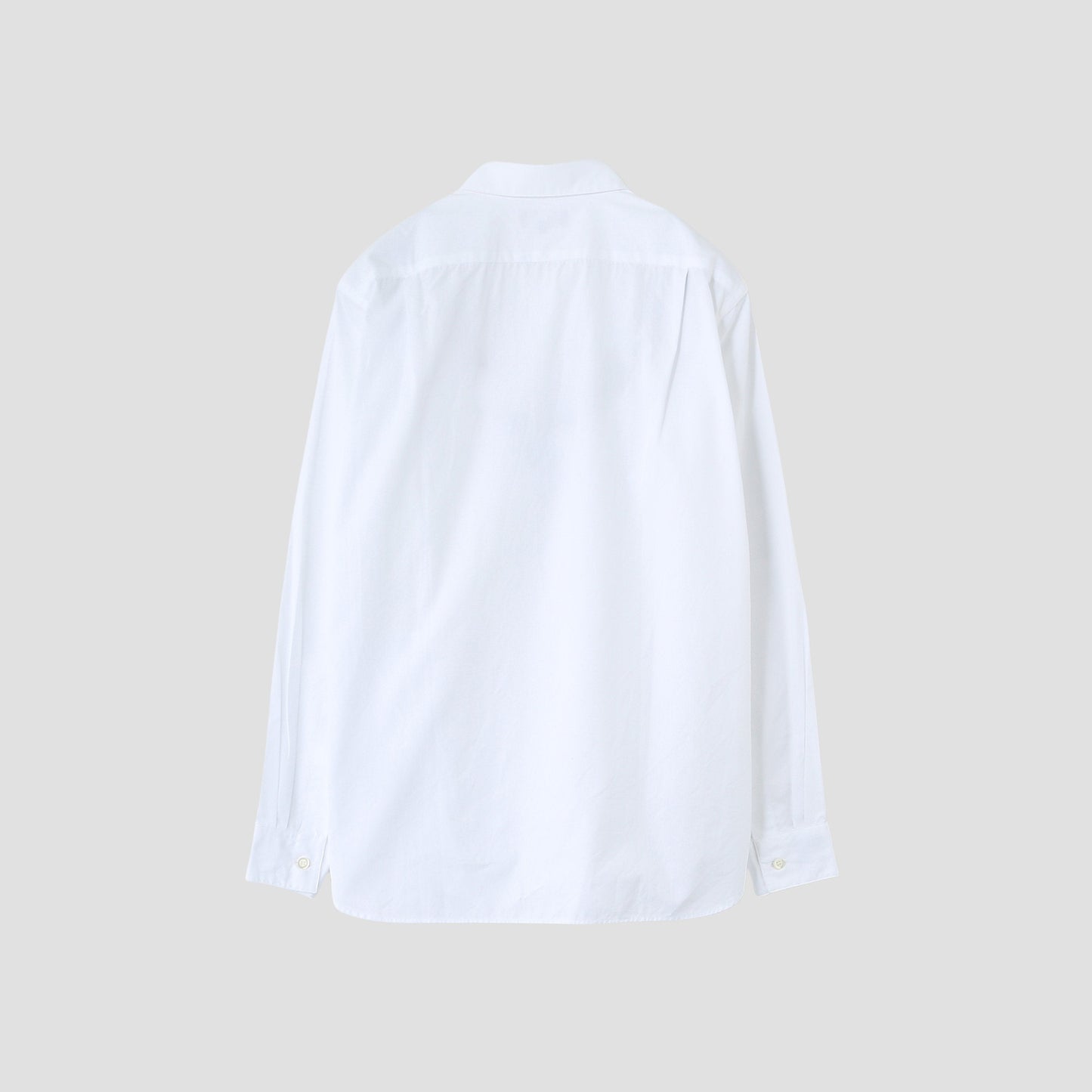 PLAIN COTTON POPLIN SHIRT