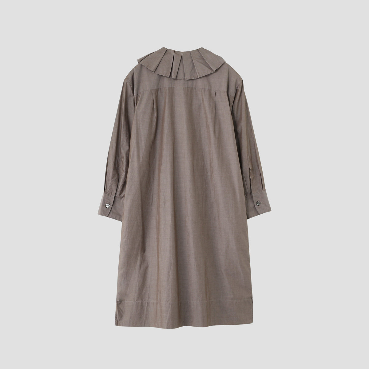 YARN DYED COTTON DRESS