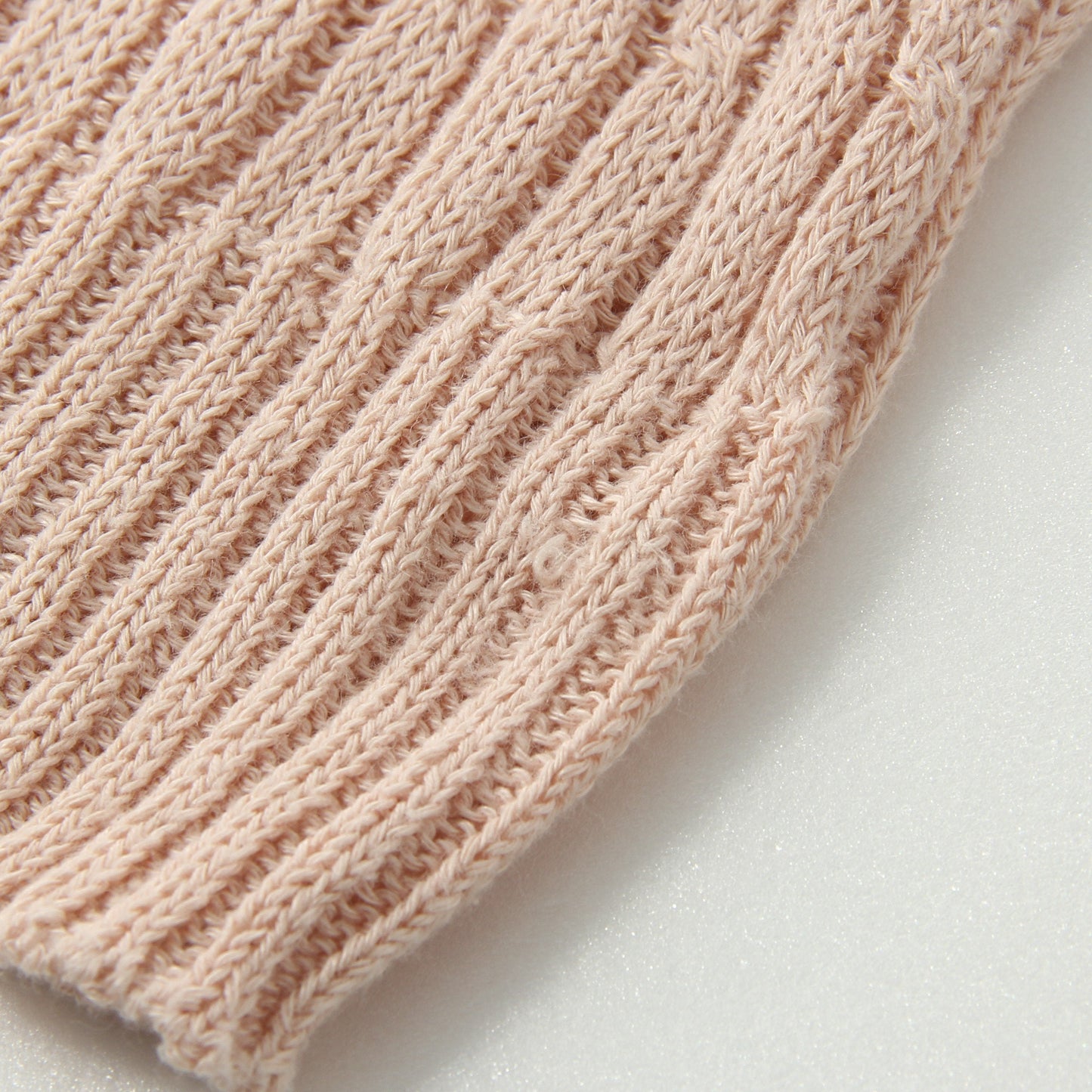 LINEN COTTON CABLE KNIT