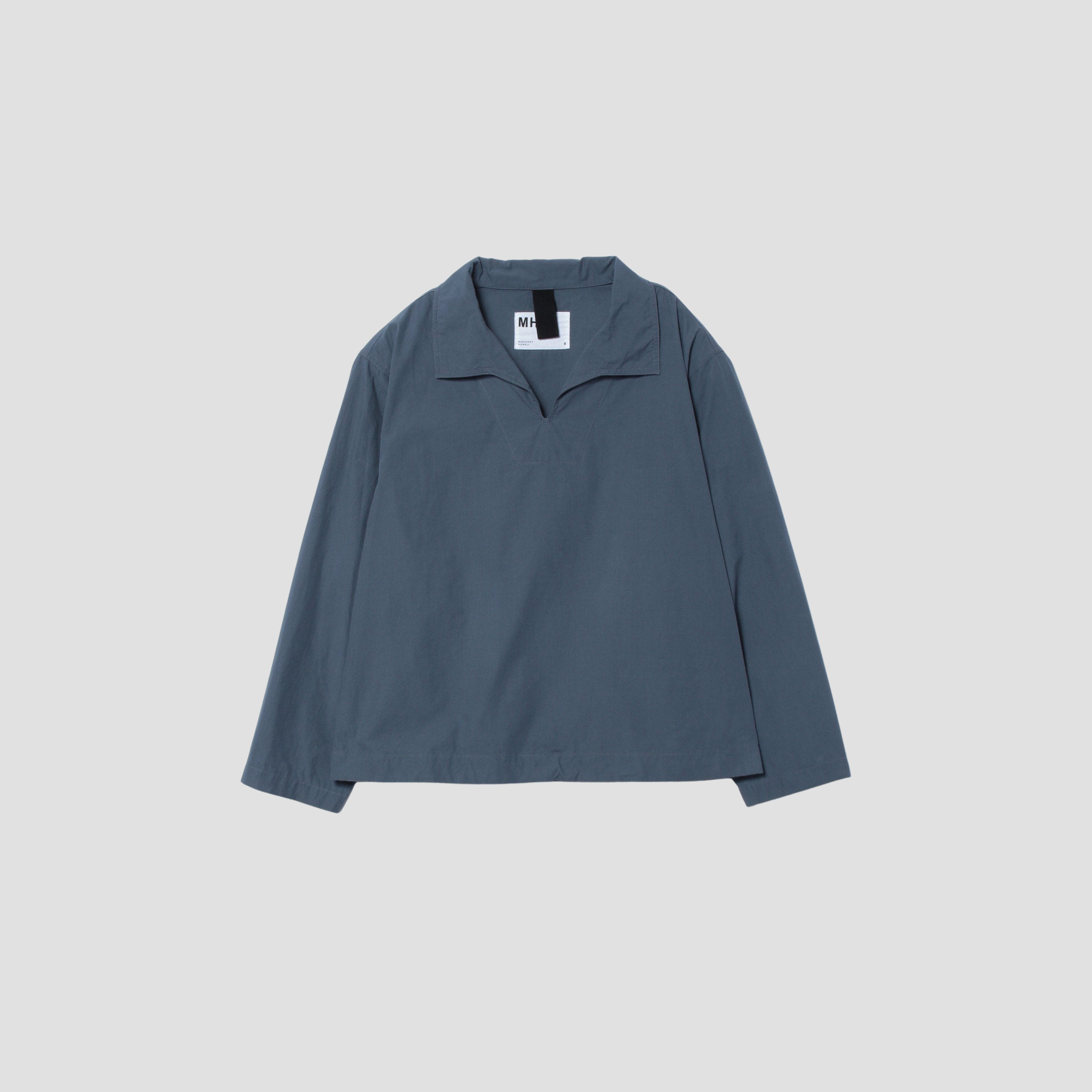 2023 美品マーガレットハウエル COTTON SILK POPLIN セーラー