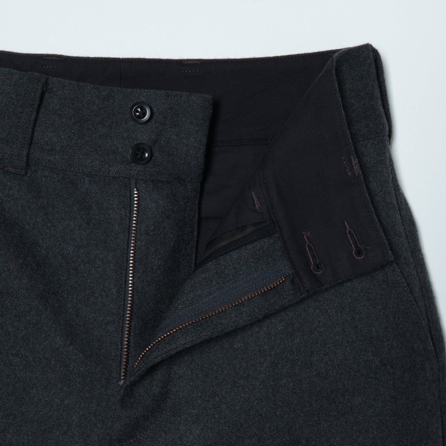WOOL COTTON DRILL TROUSERS
