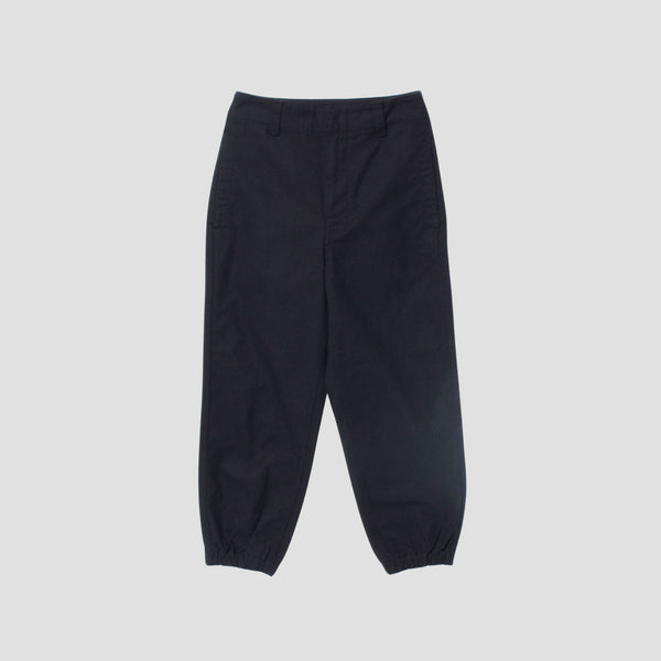 ORGANIC COTTON GABARDINE TROUSERS