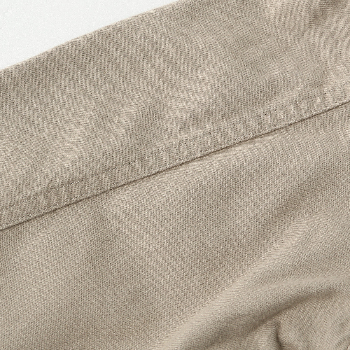 WORN COTTON WOOL TWILL DRESS