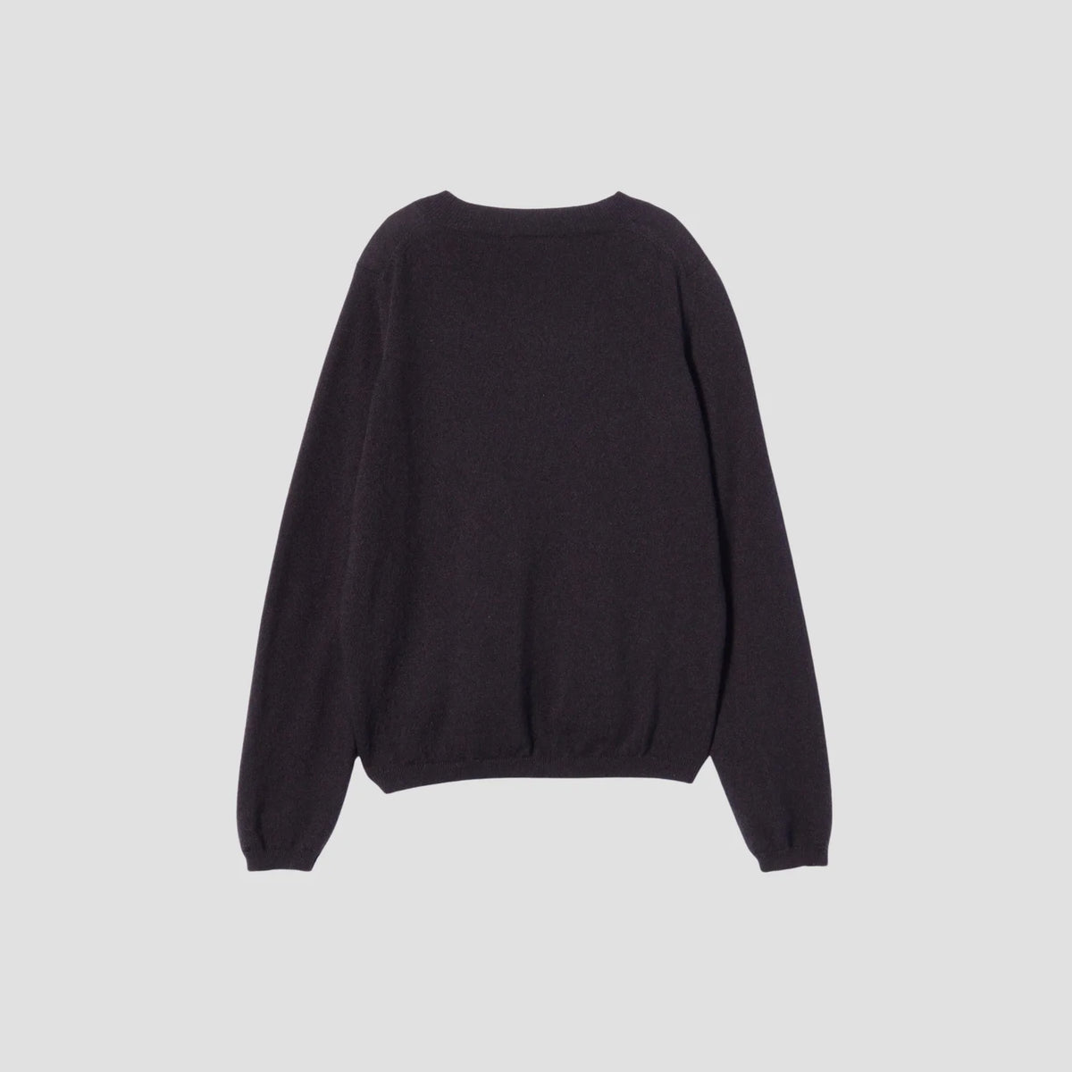 CASHMERE DEEP TRIM T-SHIRT KNIT
