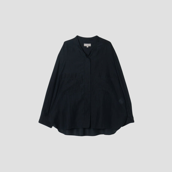 SHEER COTTON SILK SHIRT