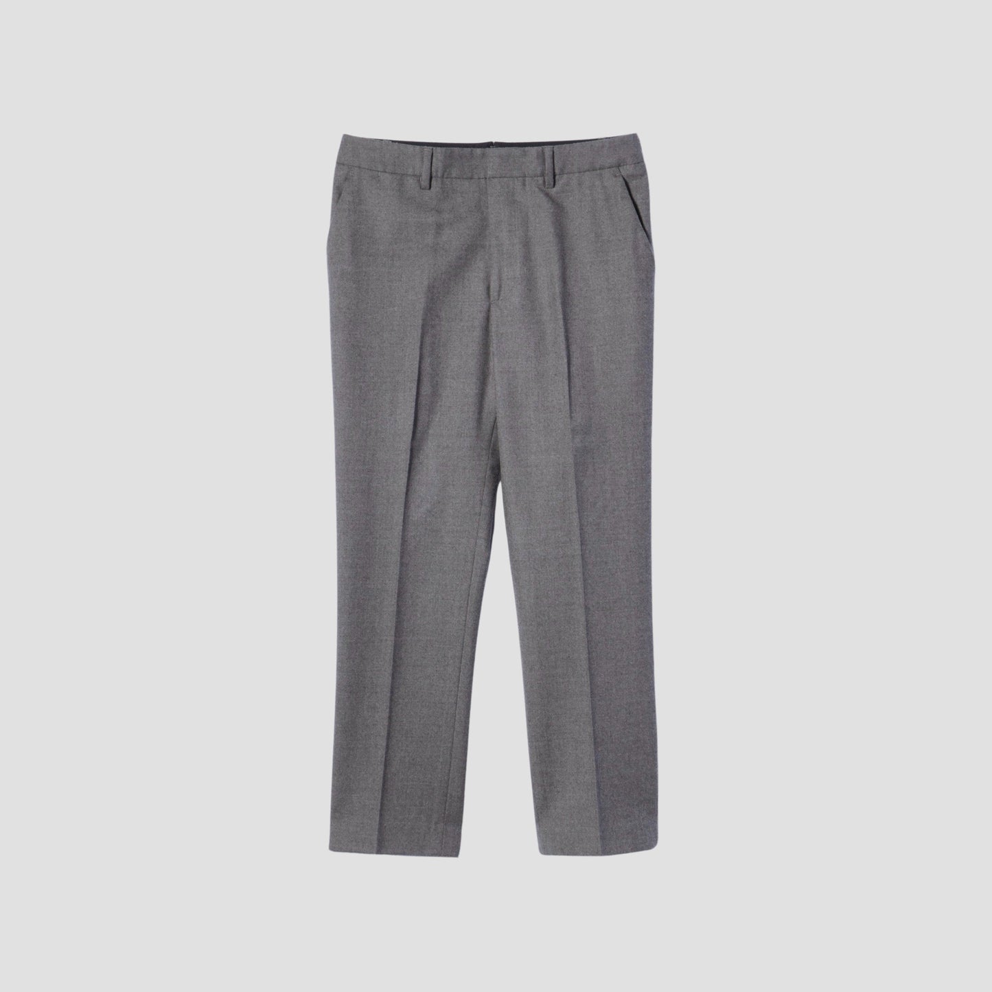 FINE WOOL FLANNEL TROUSERS