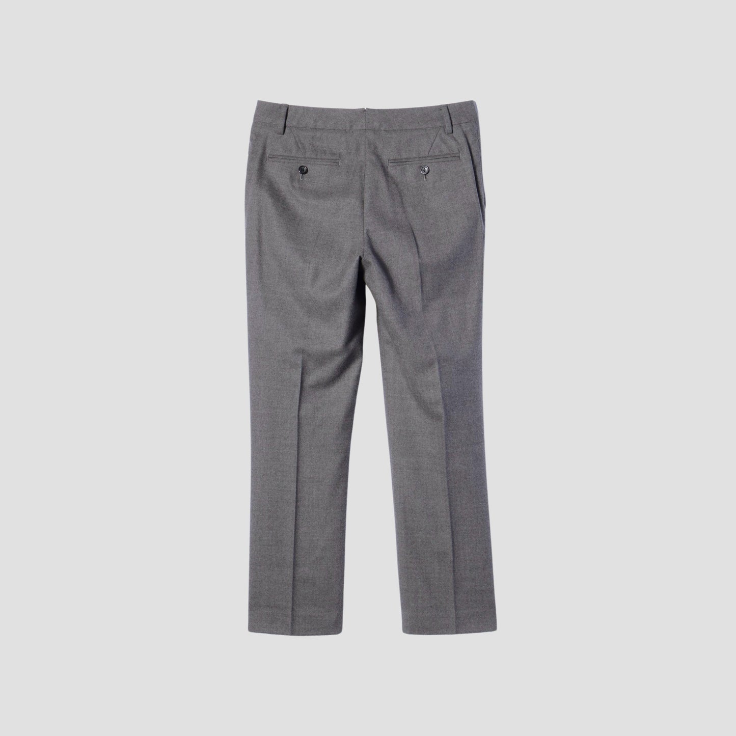 FINE WOOL FLANNEL TROUSERS