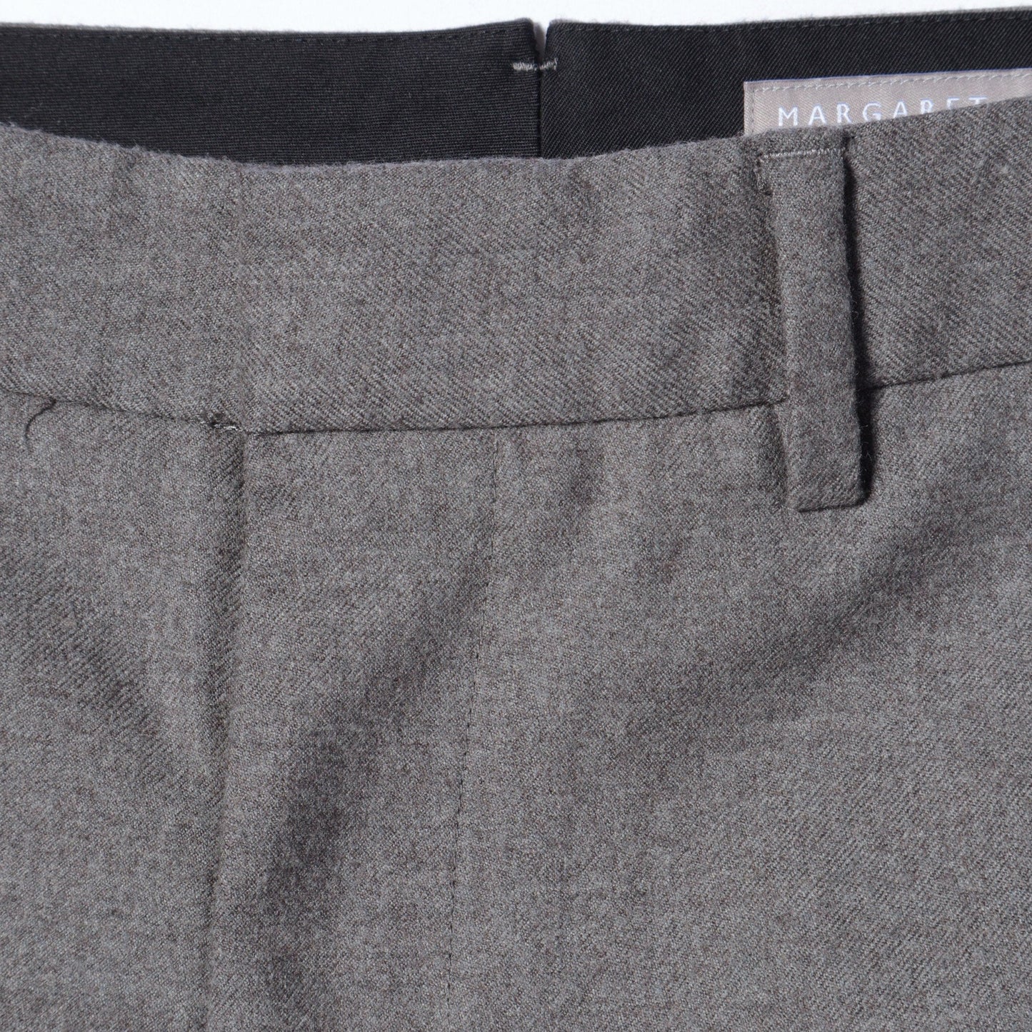 FINE WOOL FLANNEL TROUSERS