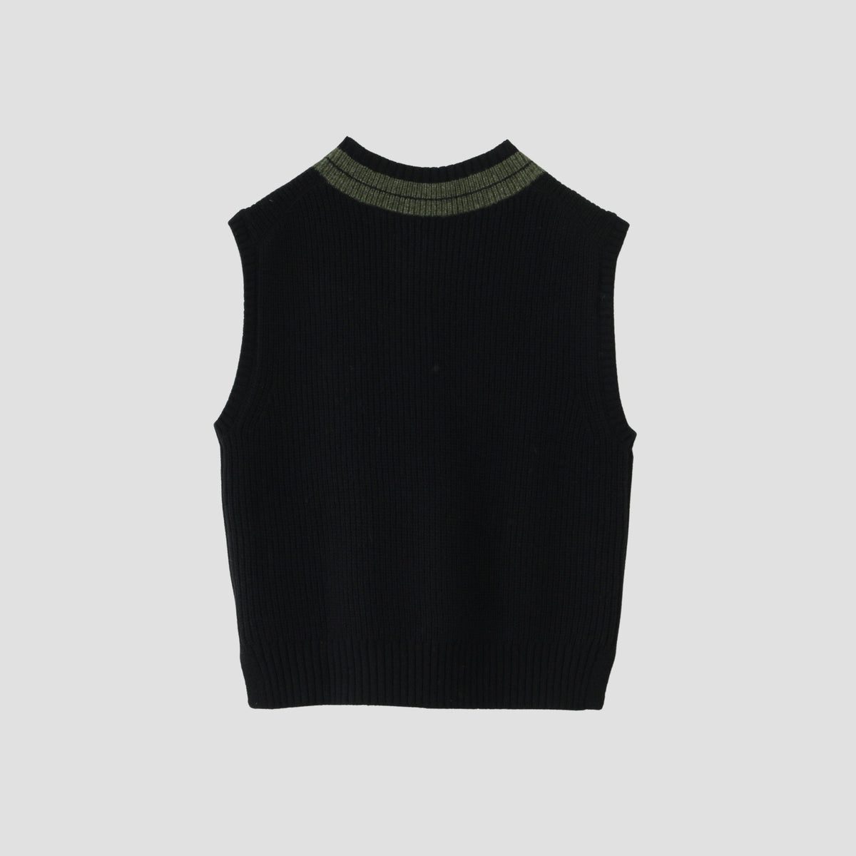 TOUGH WOOL RIB KNIT