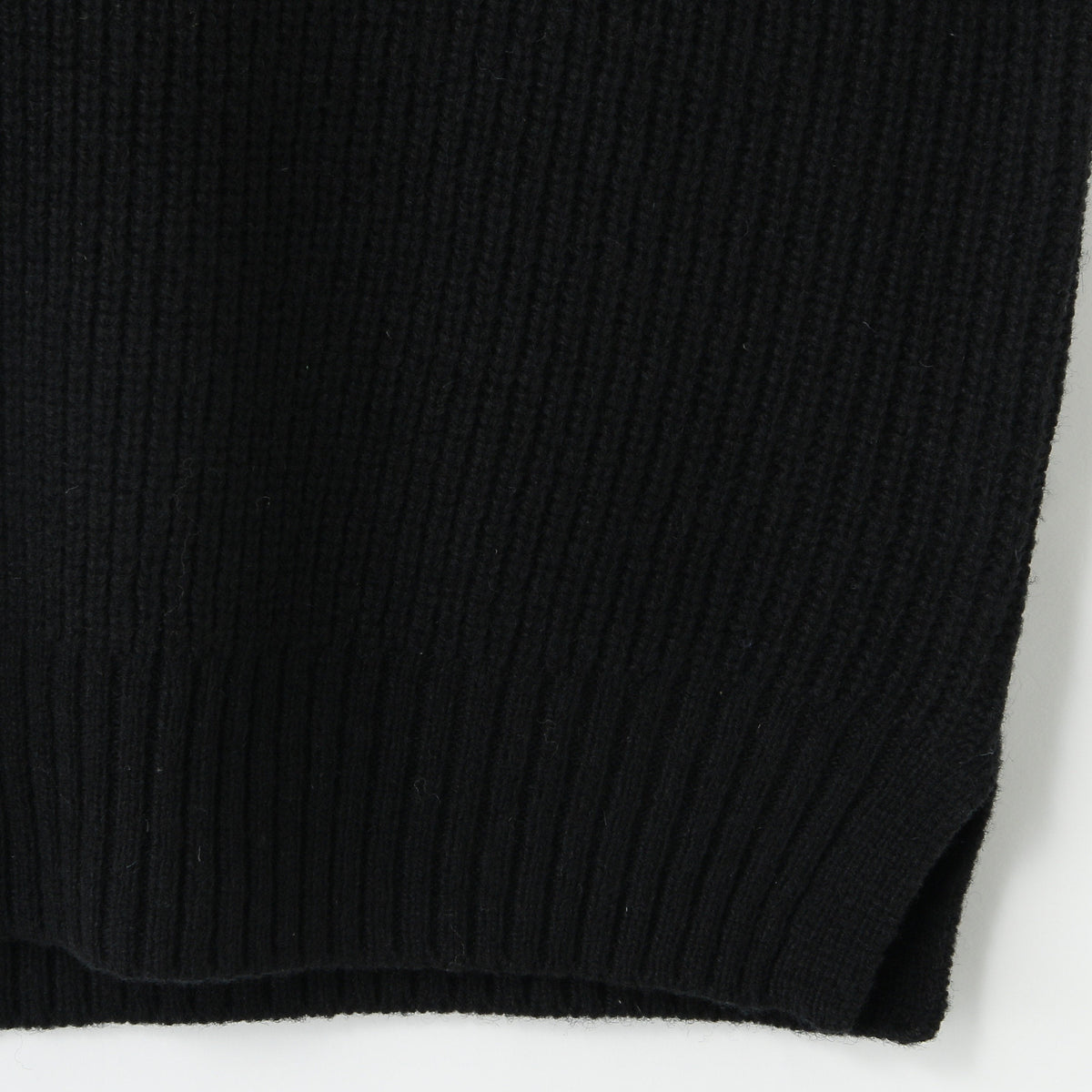 TOUGH WOOL RIB KNIT
