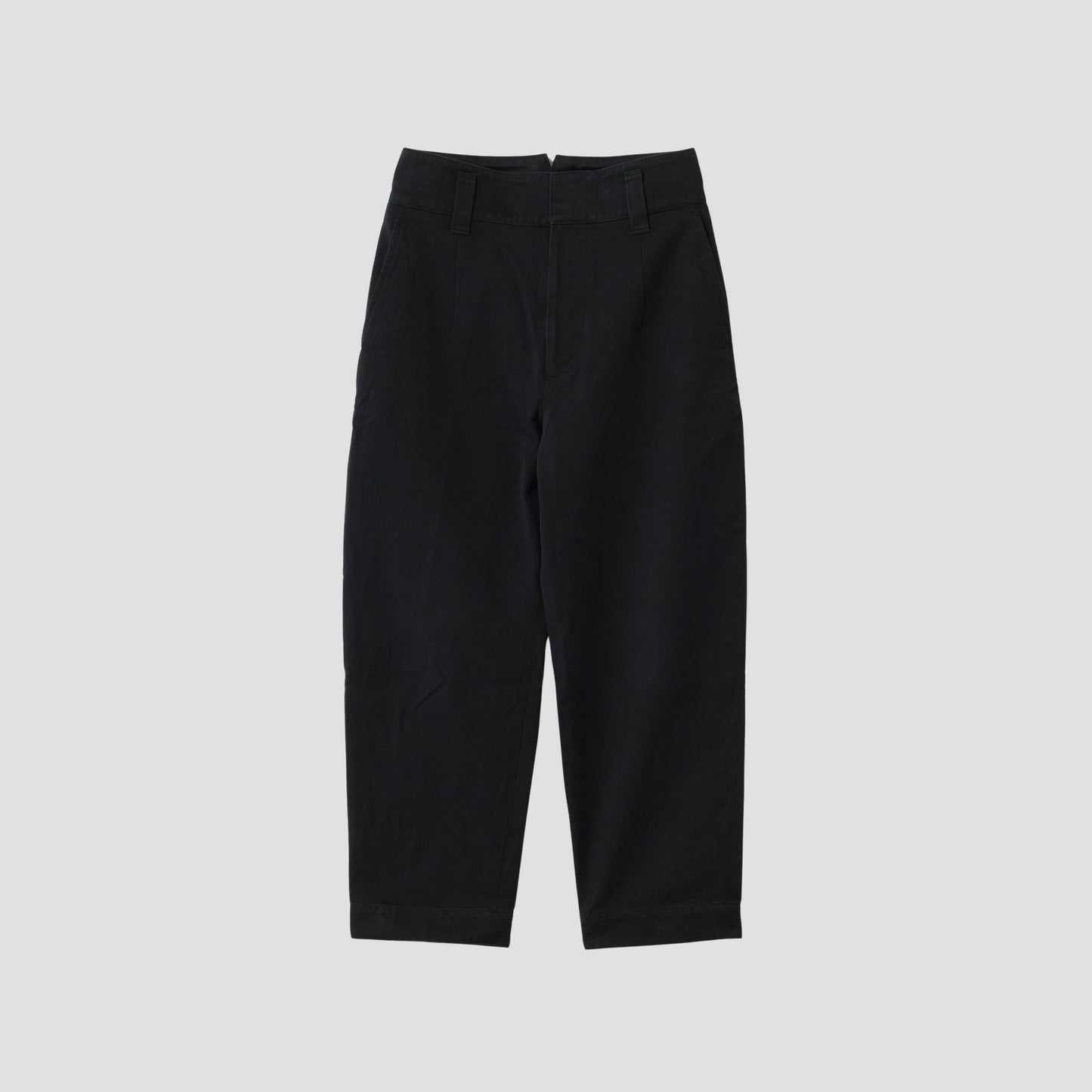 COTTON TWILL TROUSERS