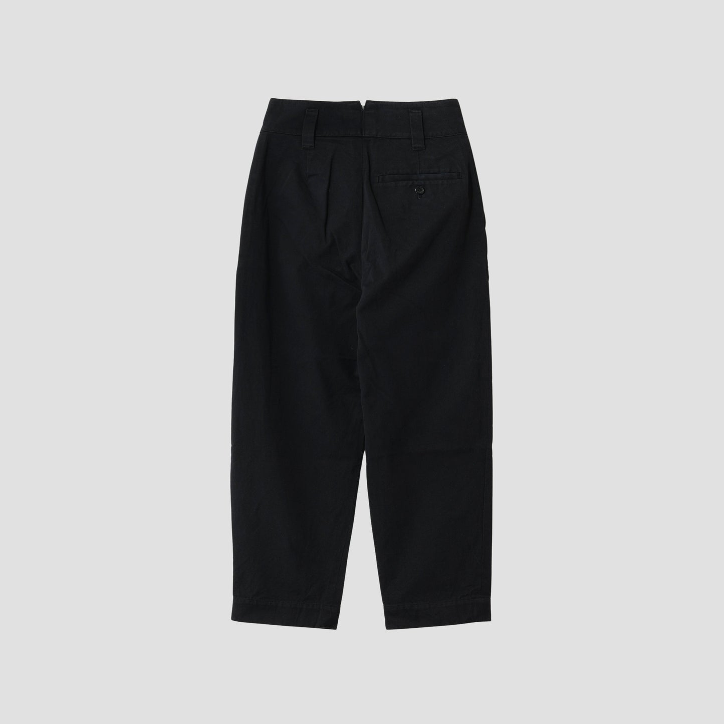 COTTON TWILL TROUSERS