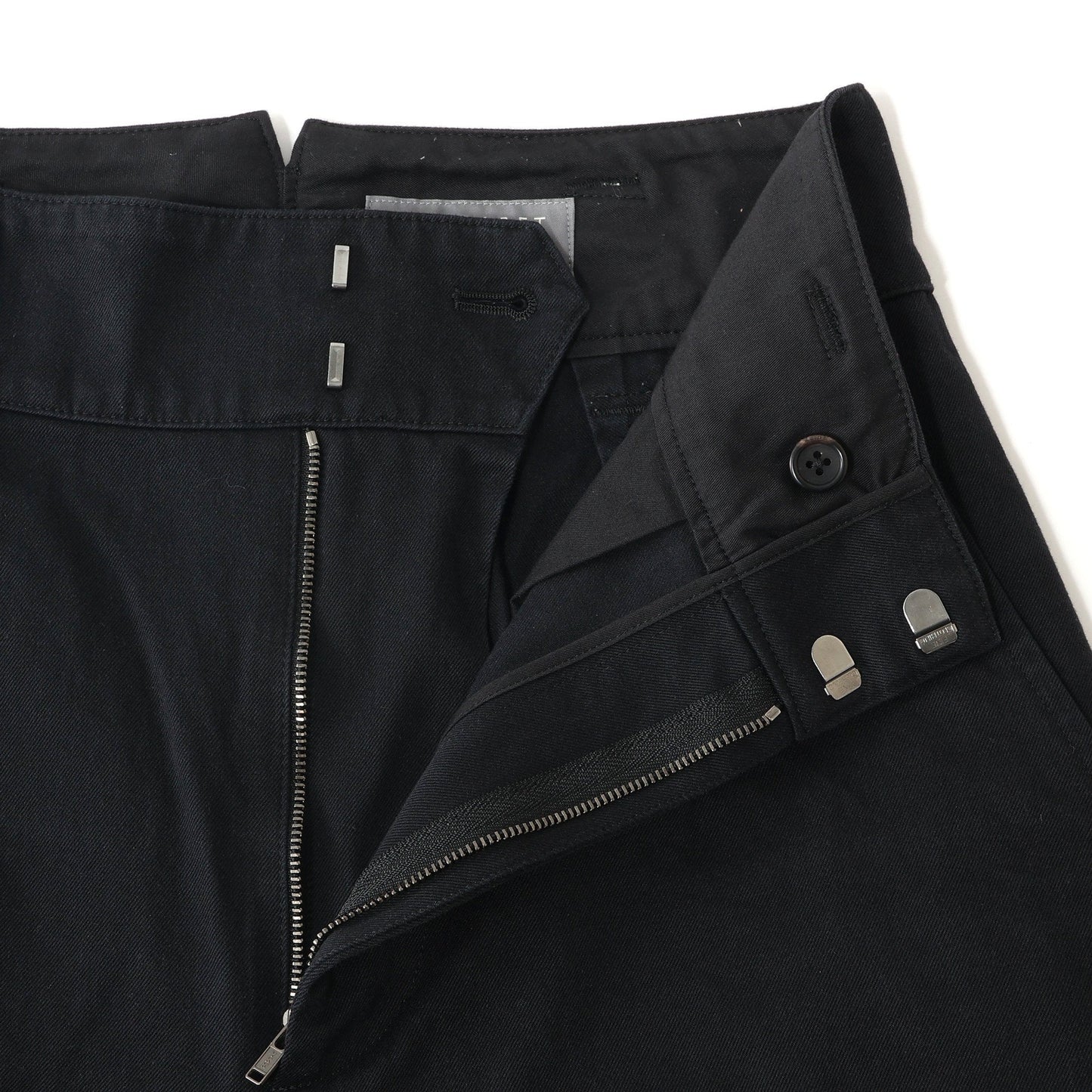 COTTON TWILL TROUSERS