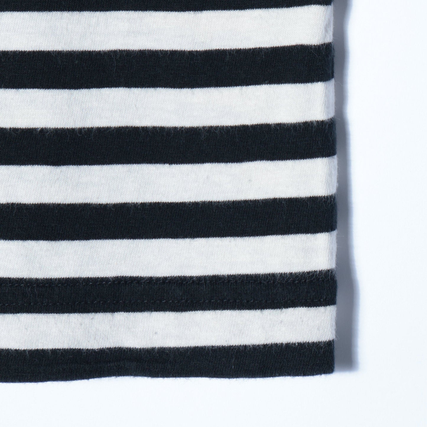 ROUGH COTTON STRIPE JERSEY