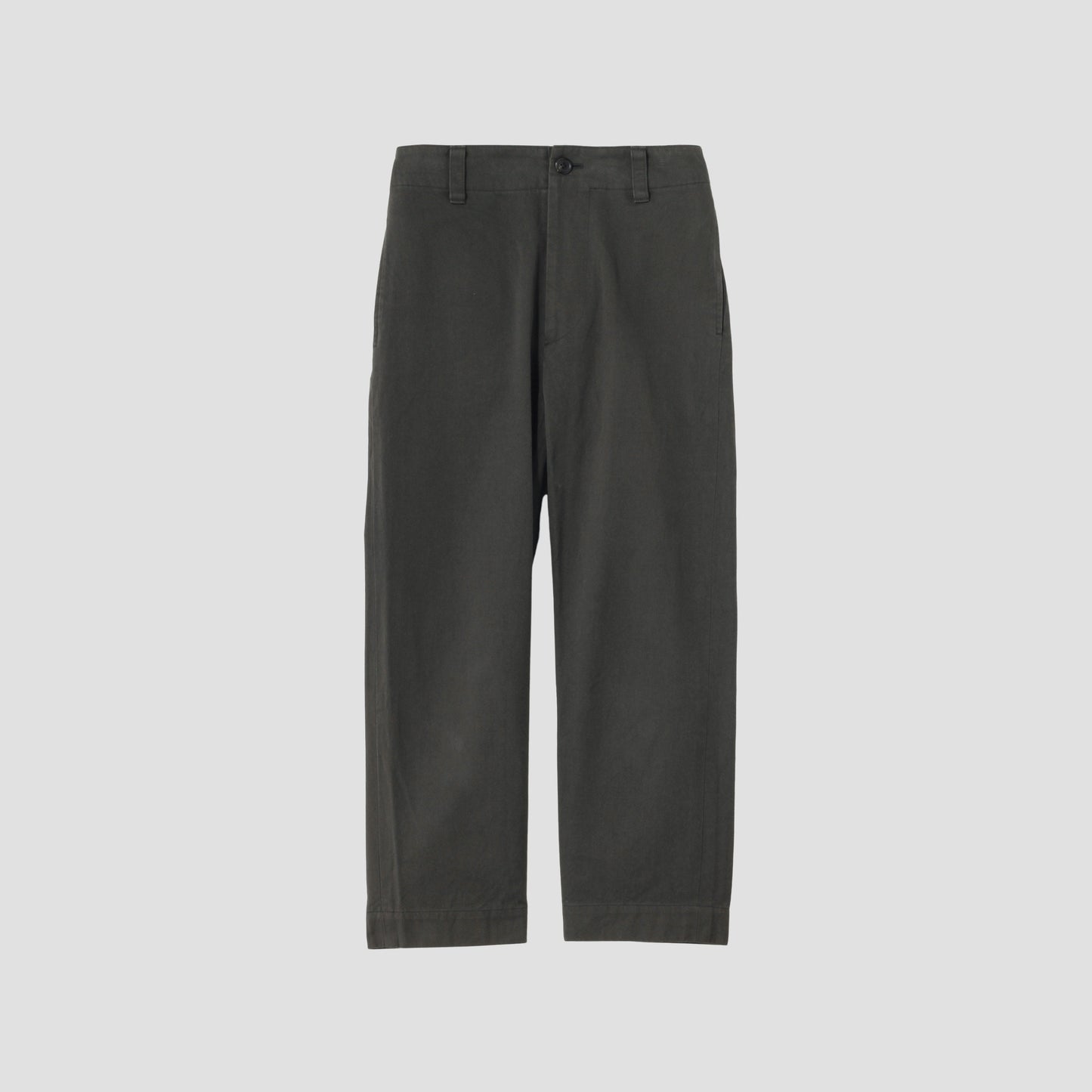 COTTON TWILL TROUSERS