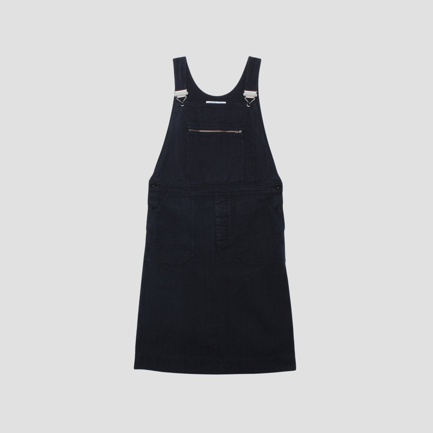 FADED COTTON TWILL DRESS