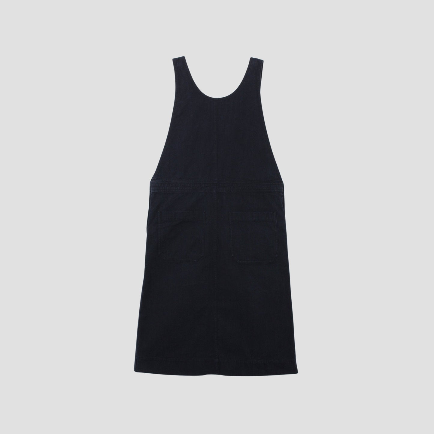 FADED COTTON TWILL DRESS