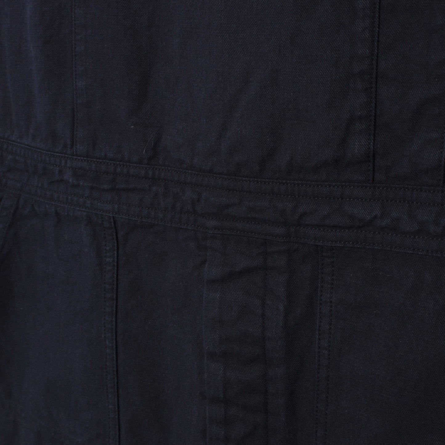 FADED COTTON TWILL DRESS