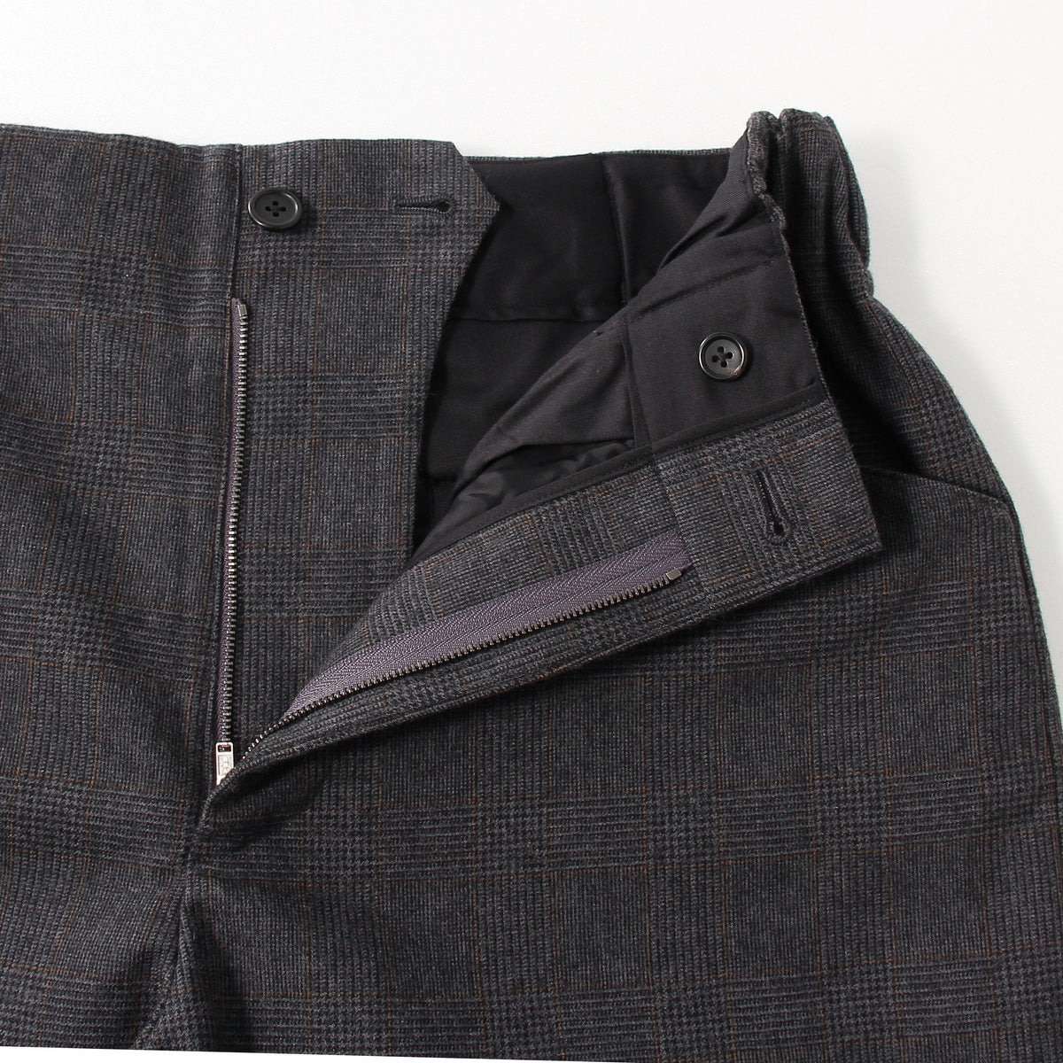 FLANNEL WOOL TROUSERS