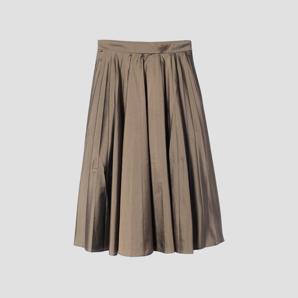 SILK POLYESTER SKIRT
