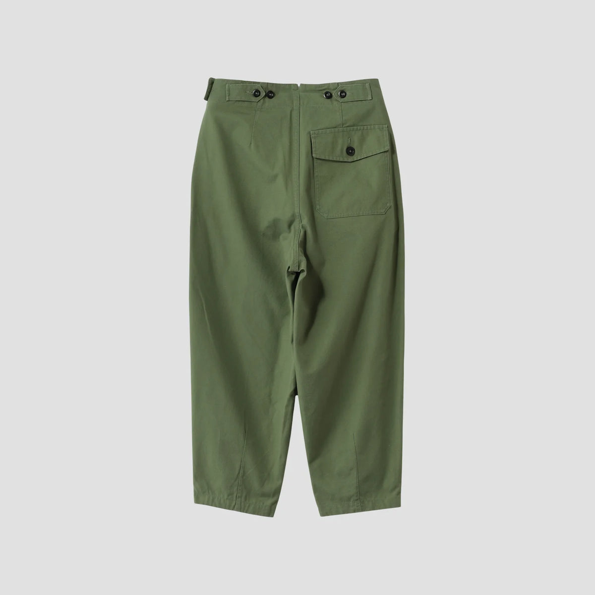 DRY NATURAL COTTON CANVAS TROUSERS