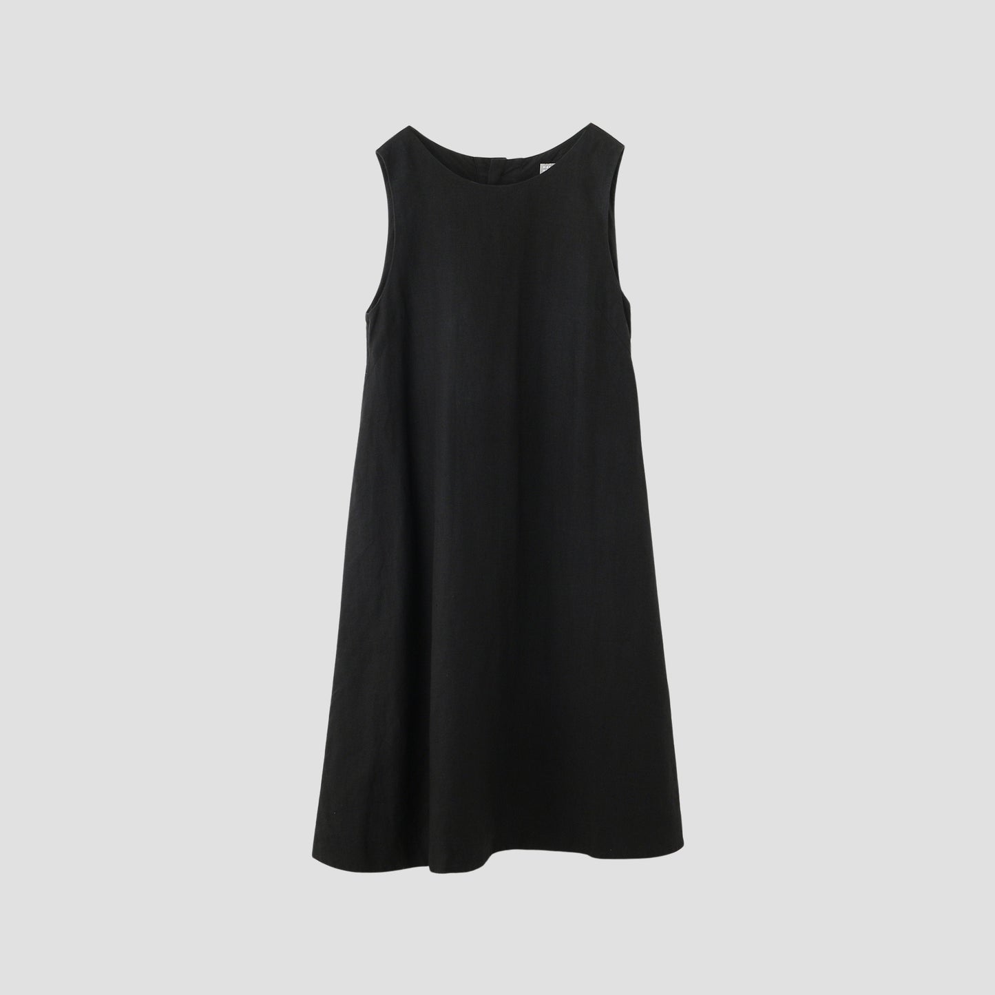 DENSE FINE LINEN POPLIN DRESS