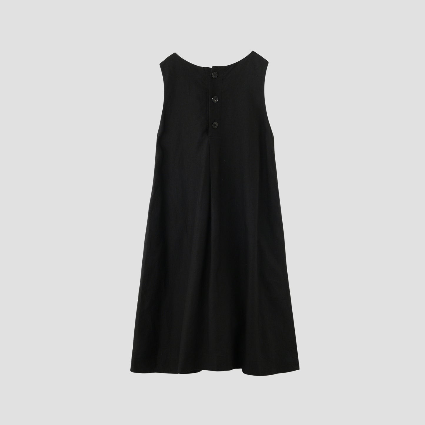 DENSE FINE LINEN POPLIN DRESS