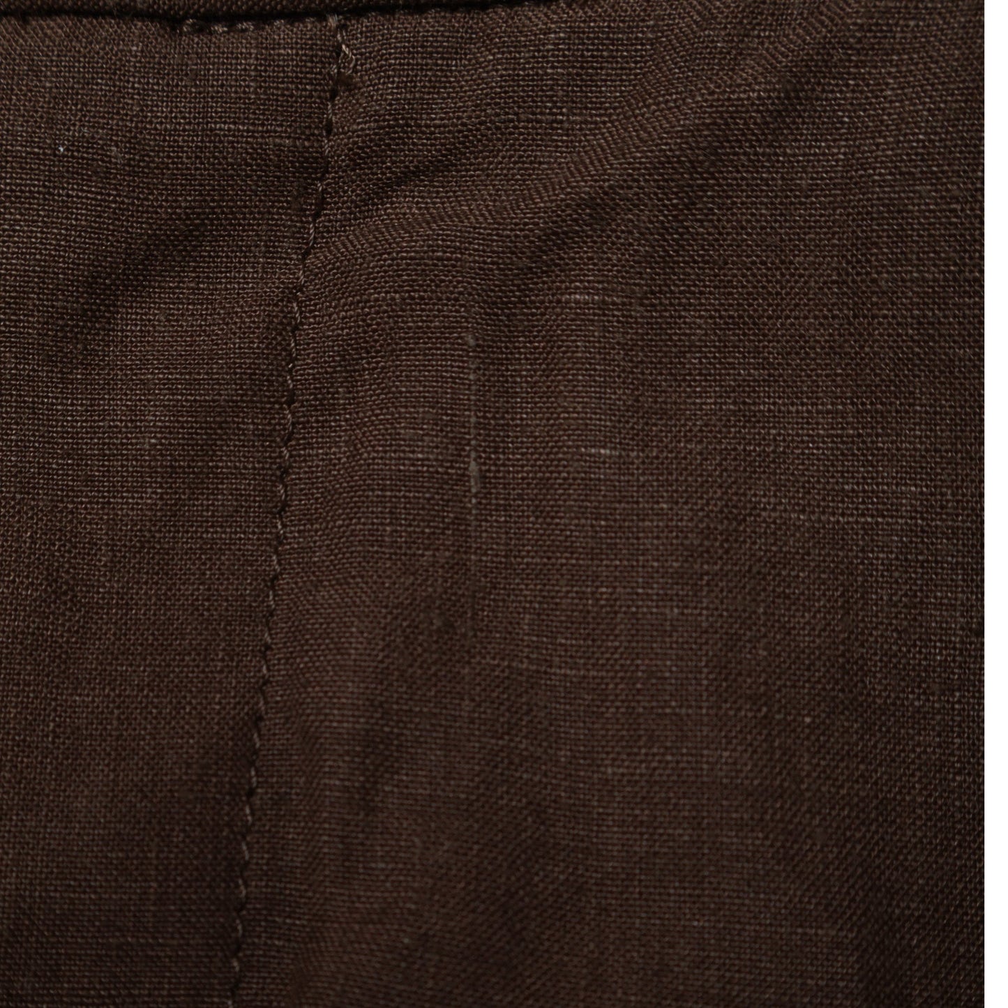 DENSE FINE LINEN POPLIN TROUSERS