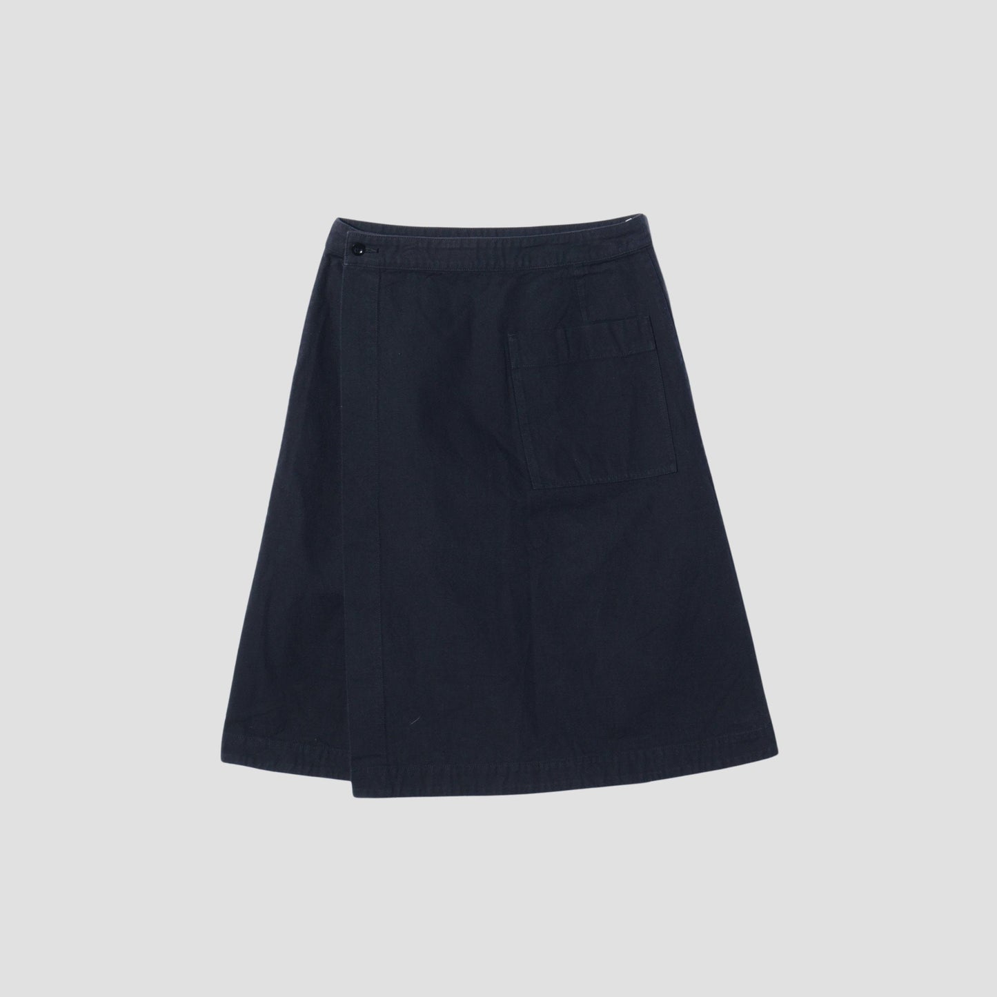 FADED TWILL SKIRT