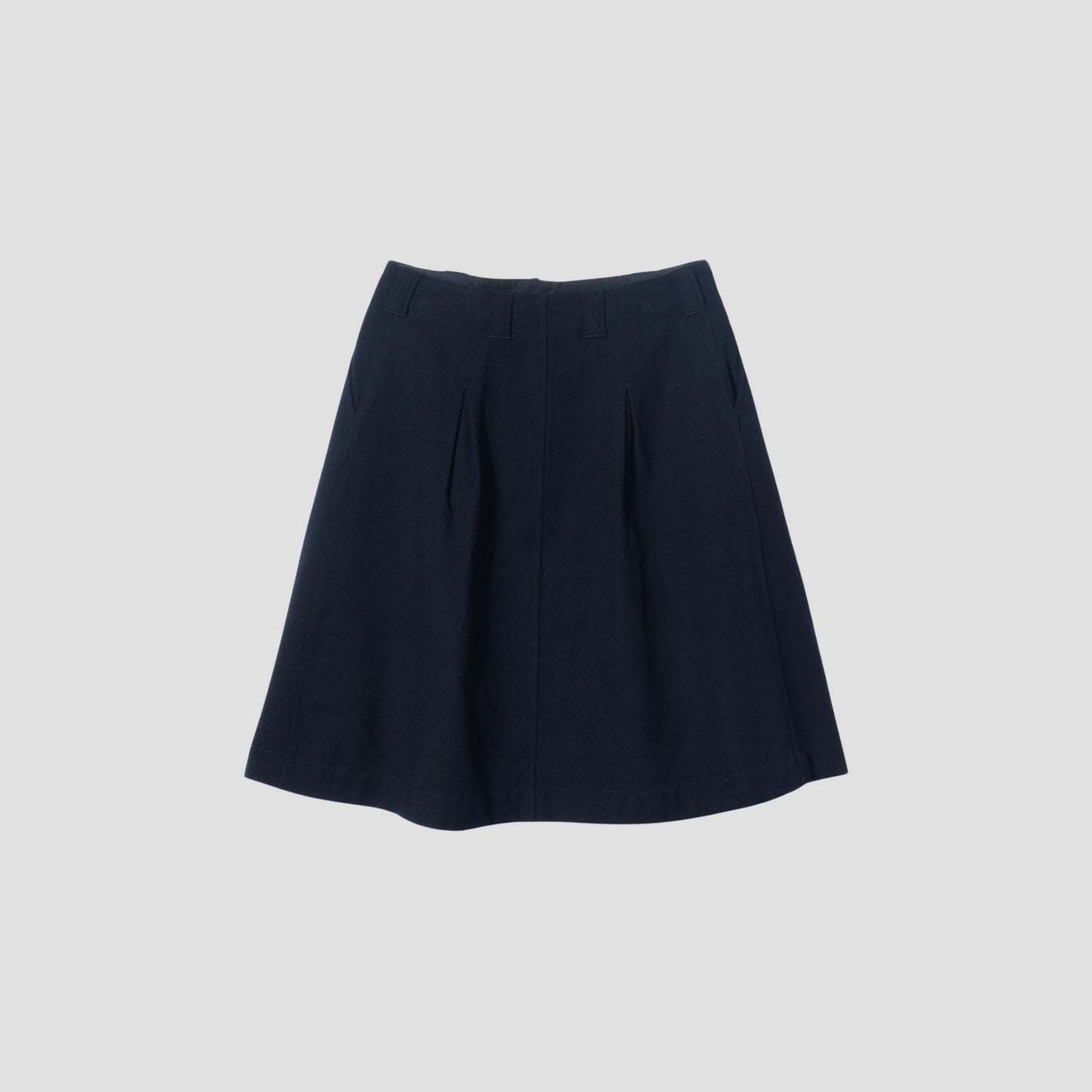 WOOL SERGE SKIRT