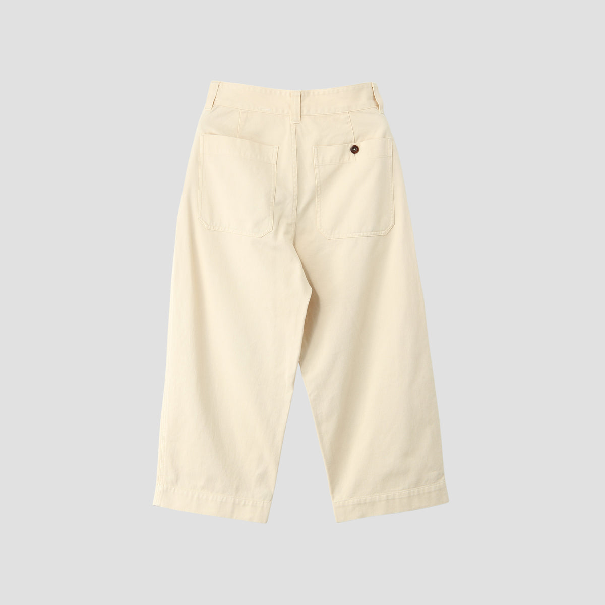 SOFT TWISTED YARN COTTON TROUSERS