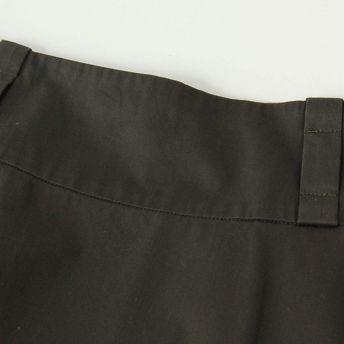 DENSE FINE COTTON TWILL SKIRT