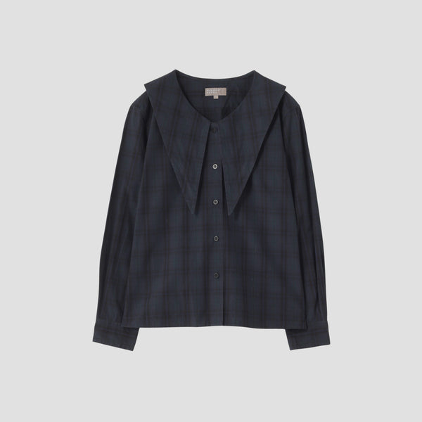 TARTAN POPLIN COTTON SHIRT