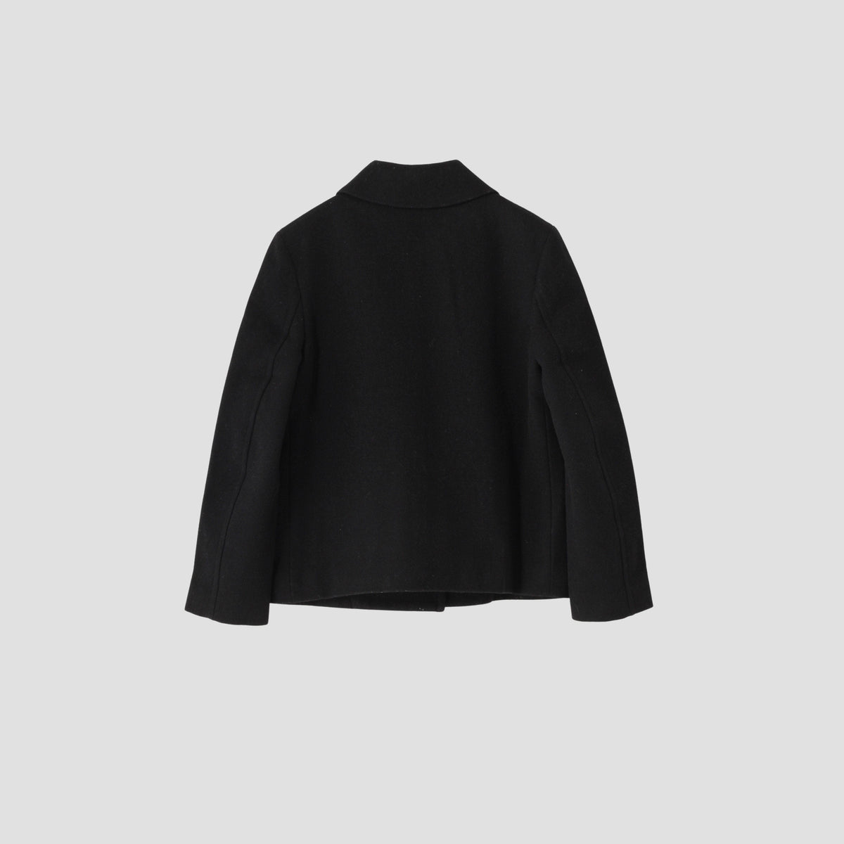SHETLAND LINEN WOOL COAT