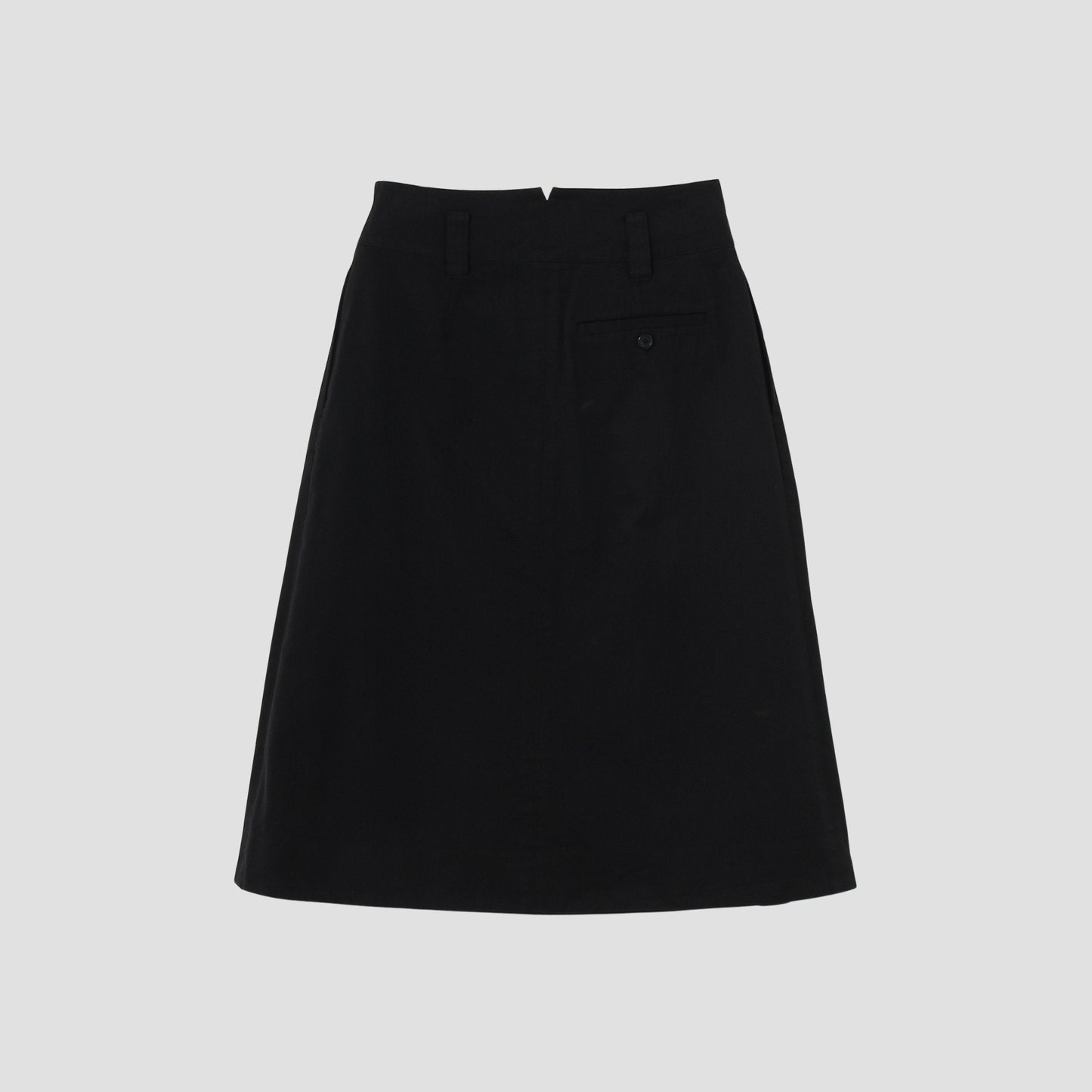COTTON TWILL SKIRT