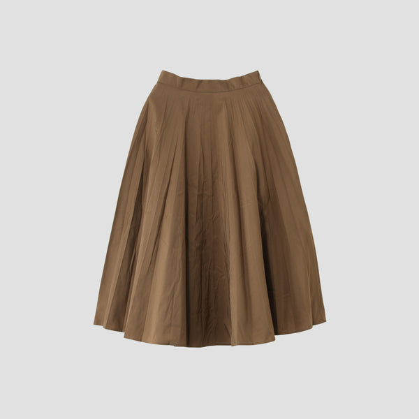 PLAIN WEAVE BLEND SKIRT