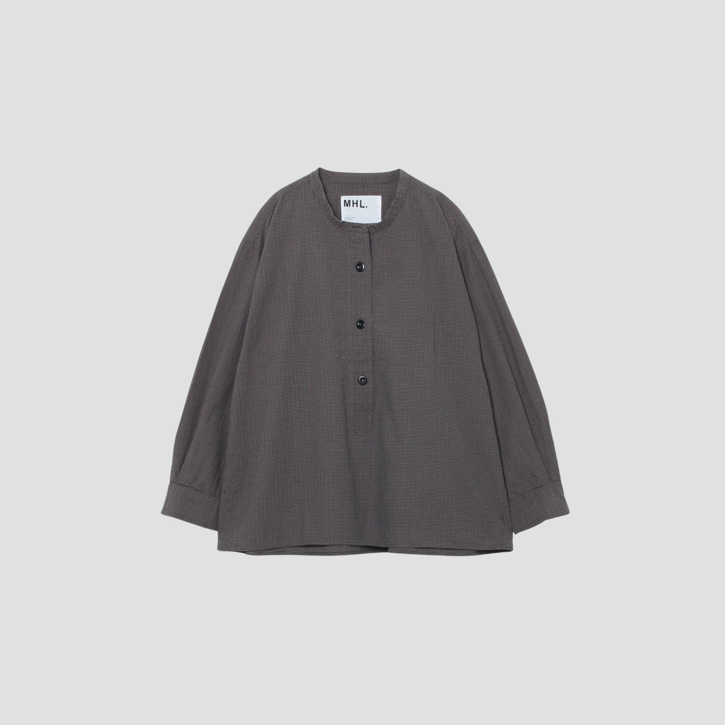 TINY GINGHAM COTTON SHIRT