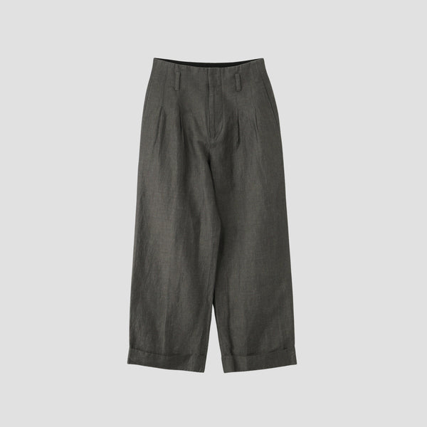 LINEN COTTON TROUSERS