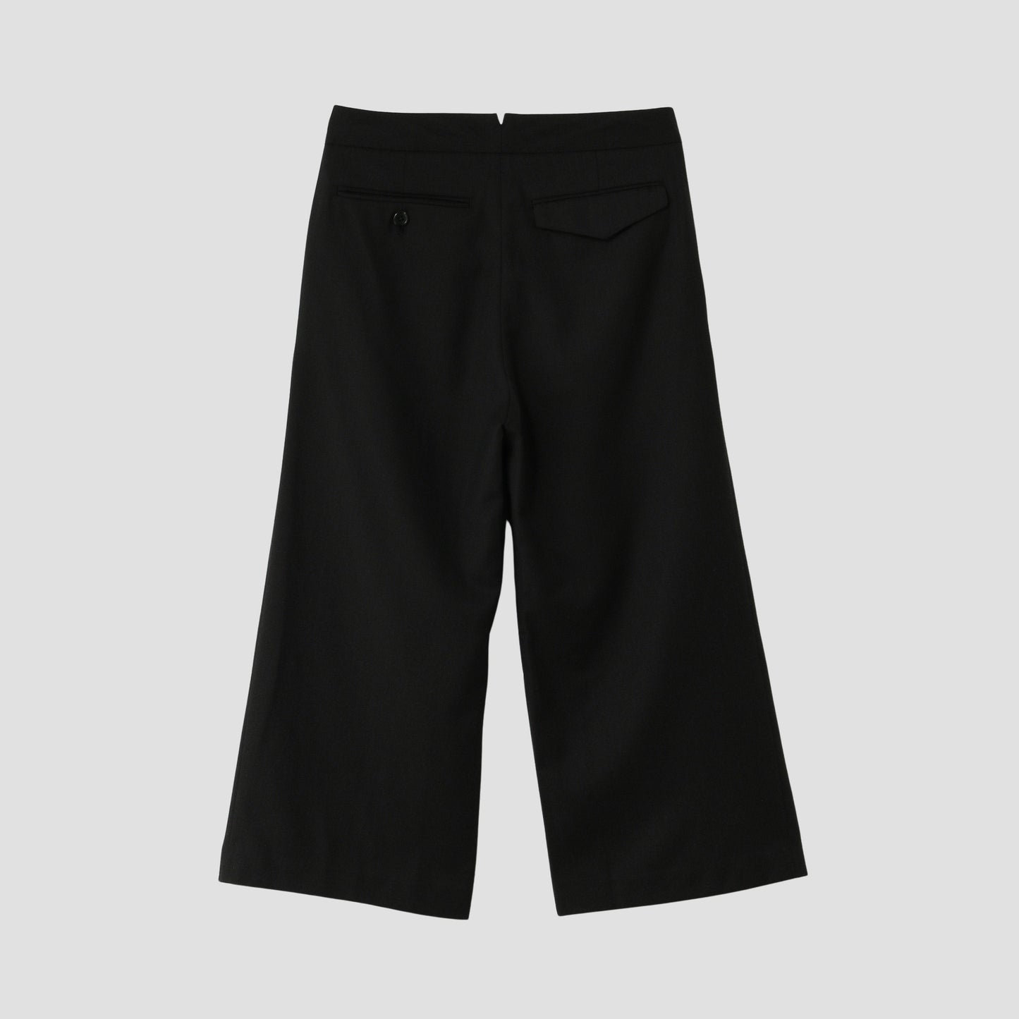 FINE WOOL FLANNEL TROUSERS