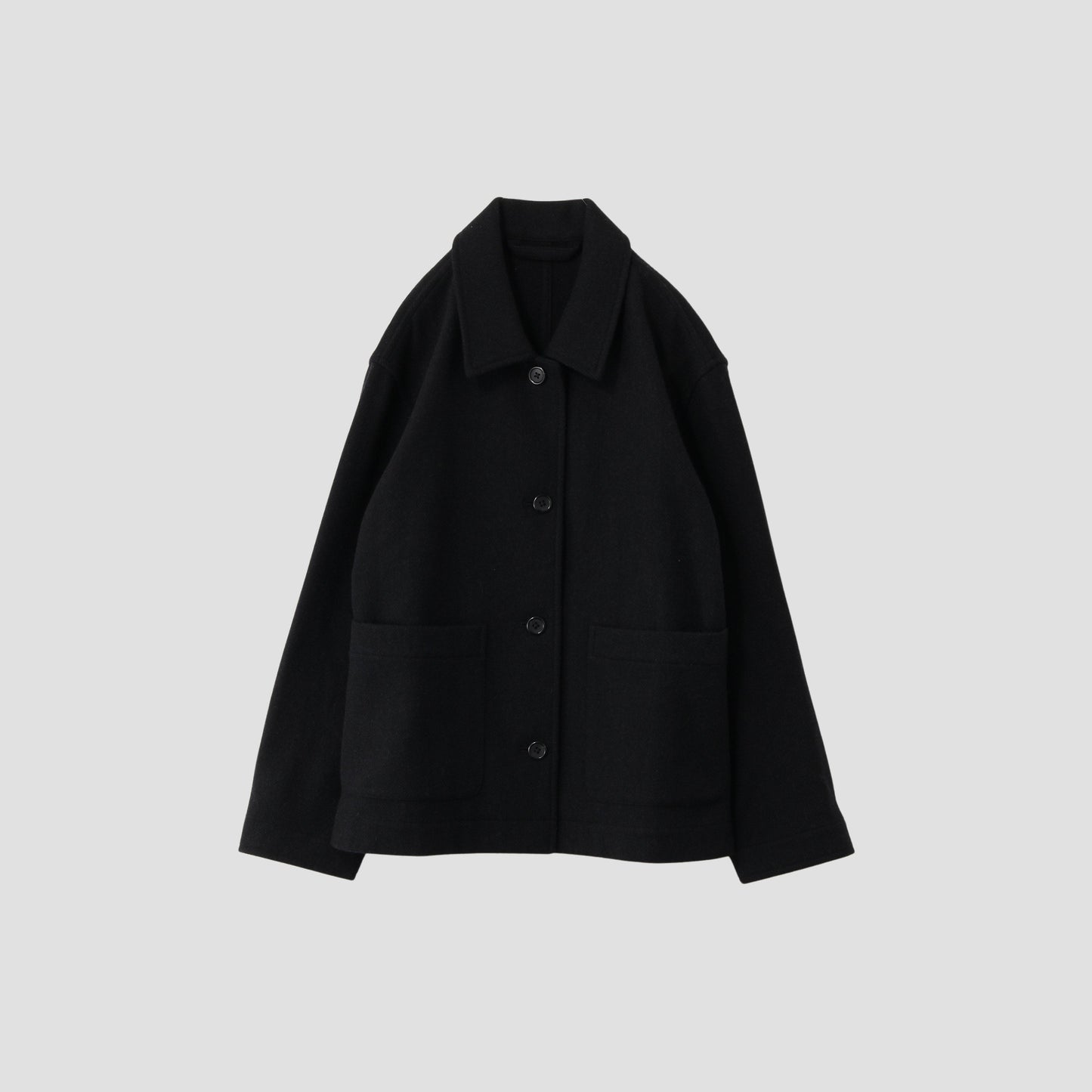 SOFT WOOL TWILL JACKET