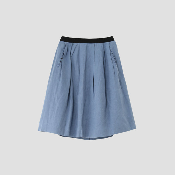 SHIRTING LINEN III SKIRT