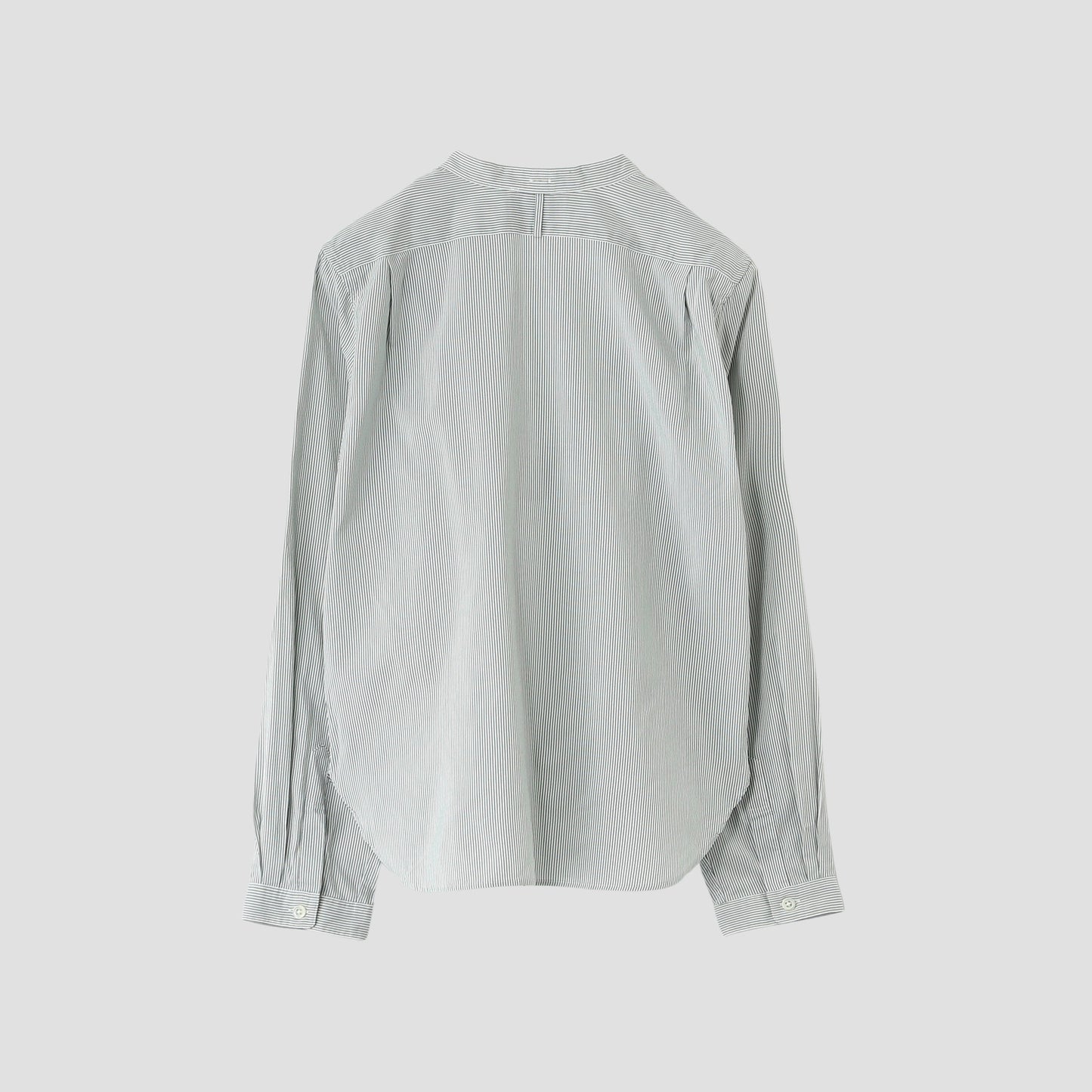 STRIPE SILK COTTON SHIRT