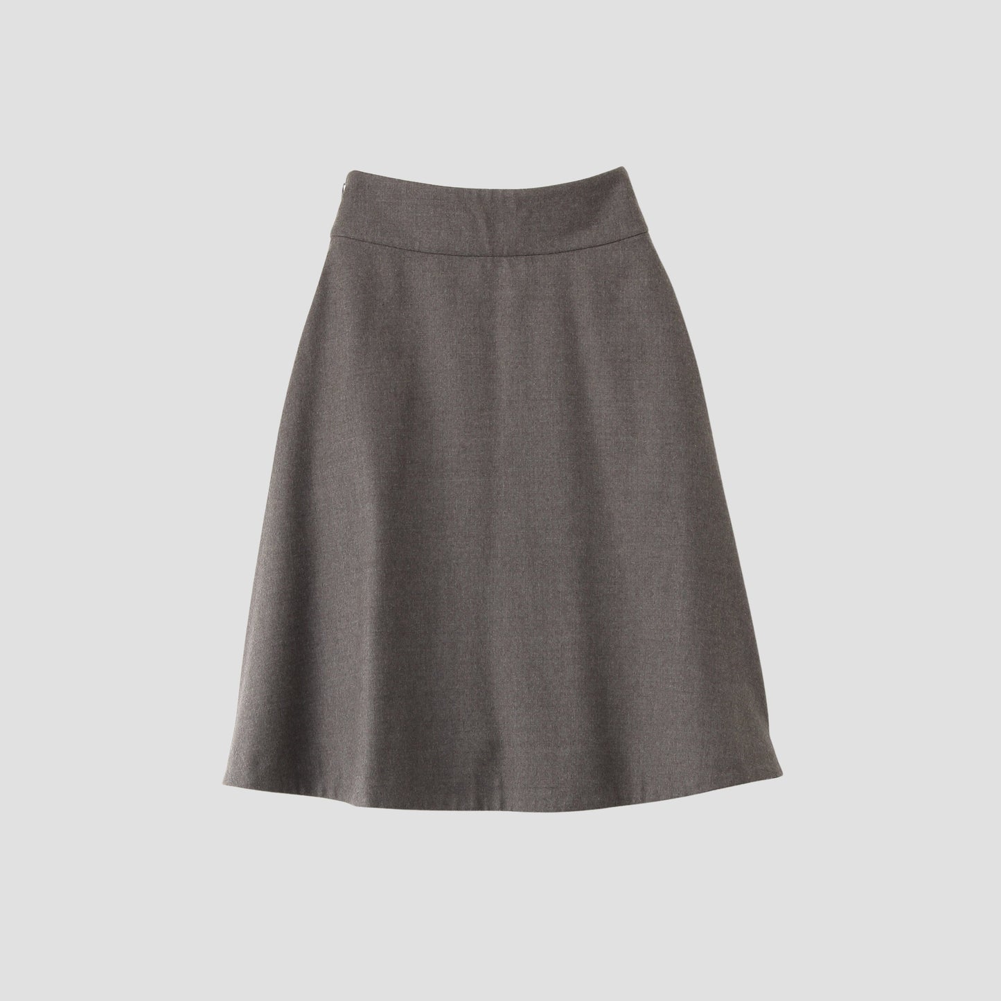 FINE WOOL FLANNEL SKIRT