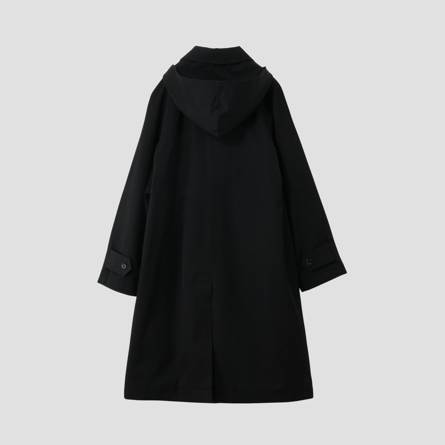 WOOL TWILL COAT
